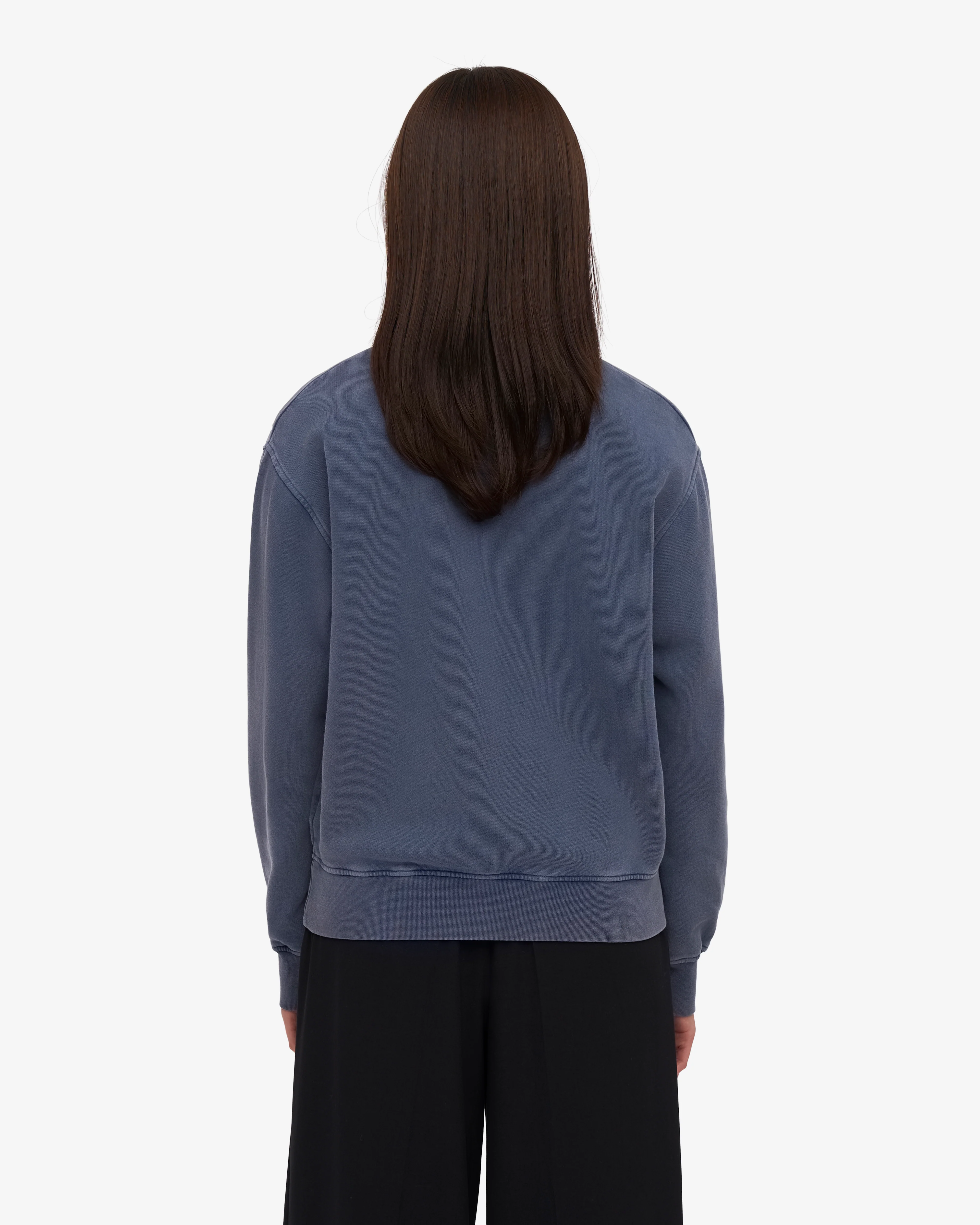 Women Classic Organic Crew - Neptune Blue