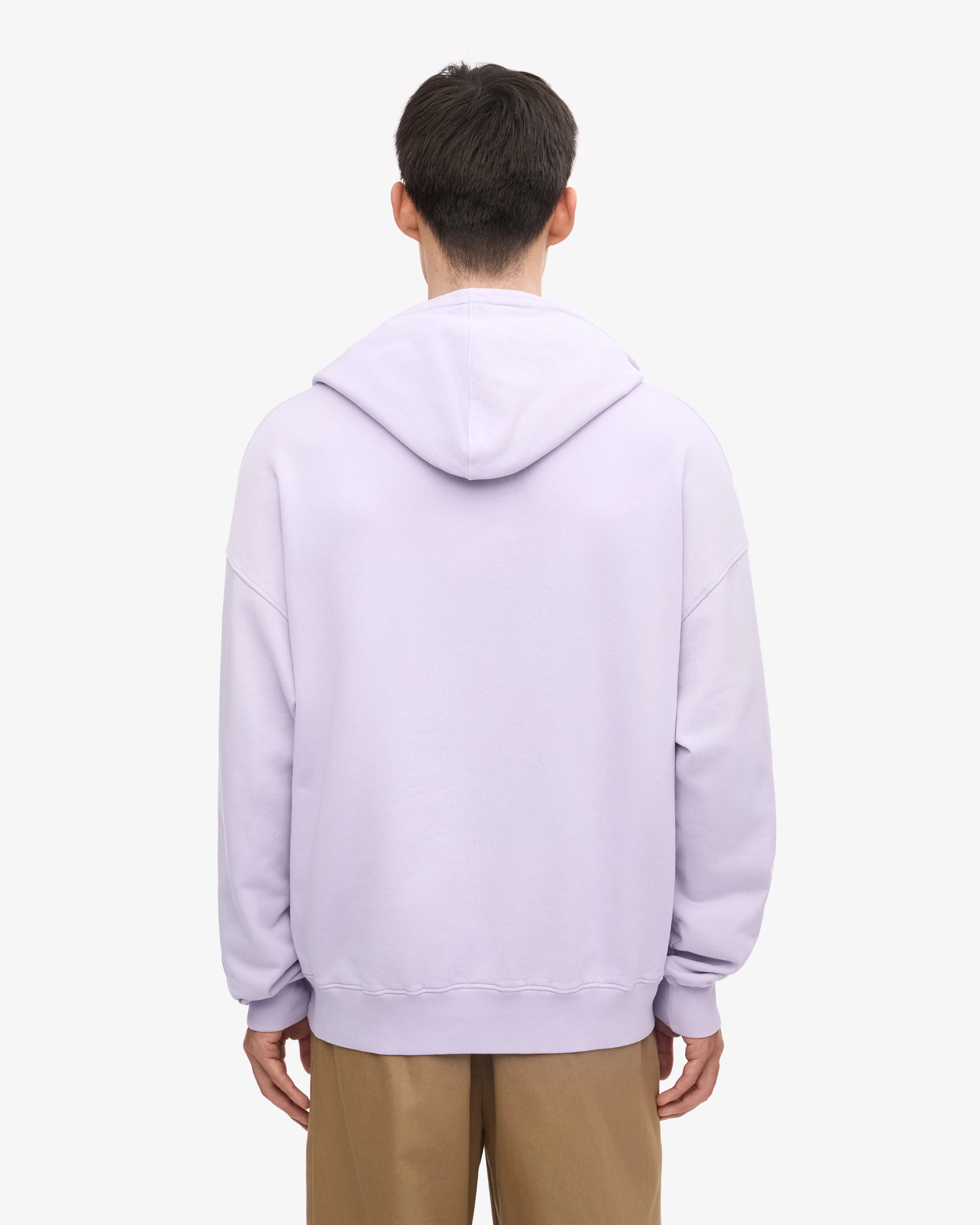 Organic Oversized Hood - Soft Lavender