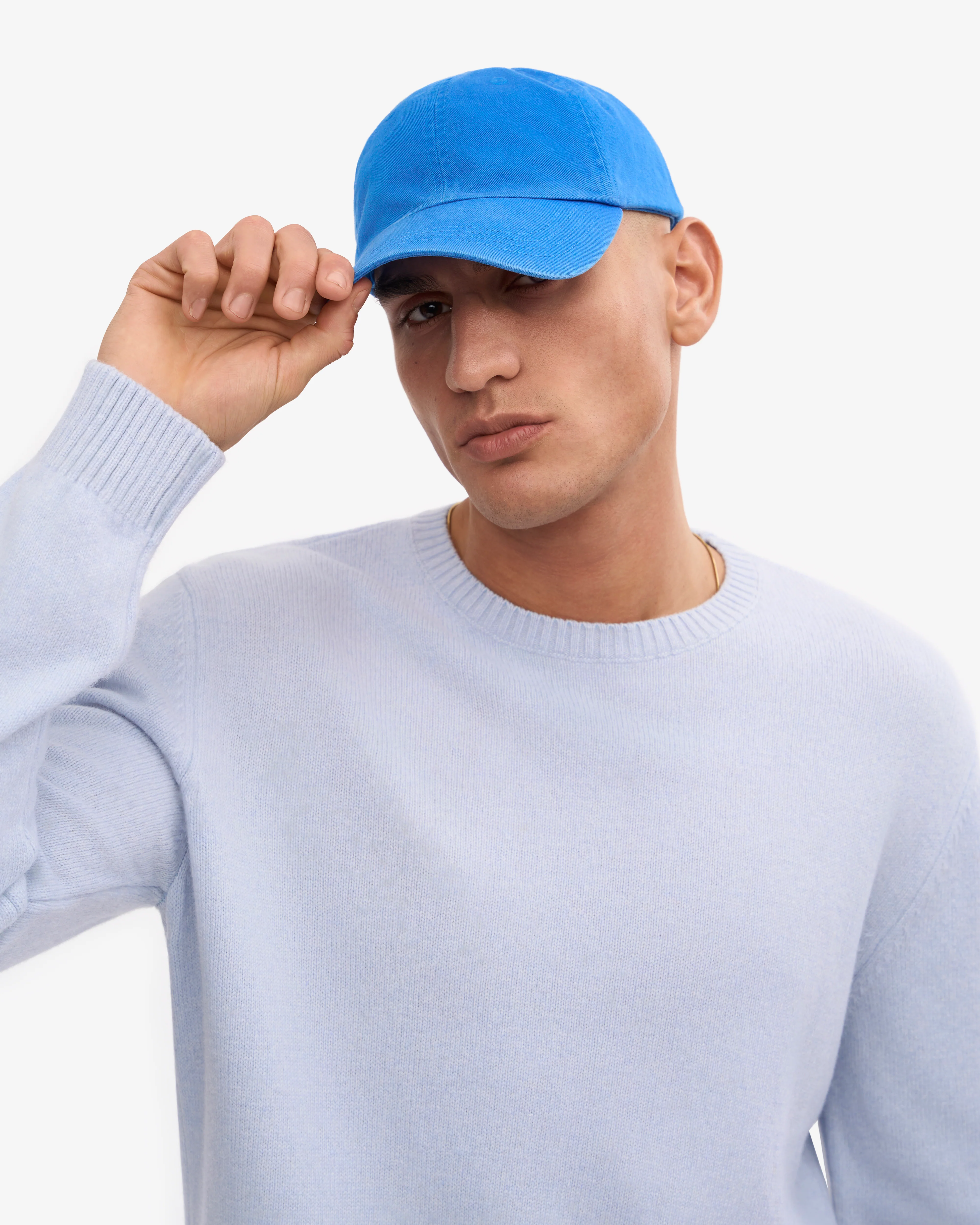 Organic Cotton Cap - Pacific Blue