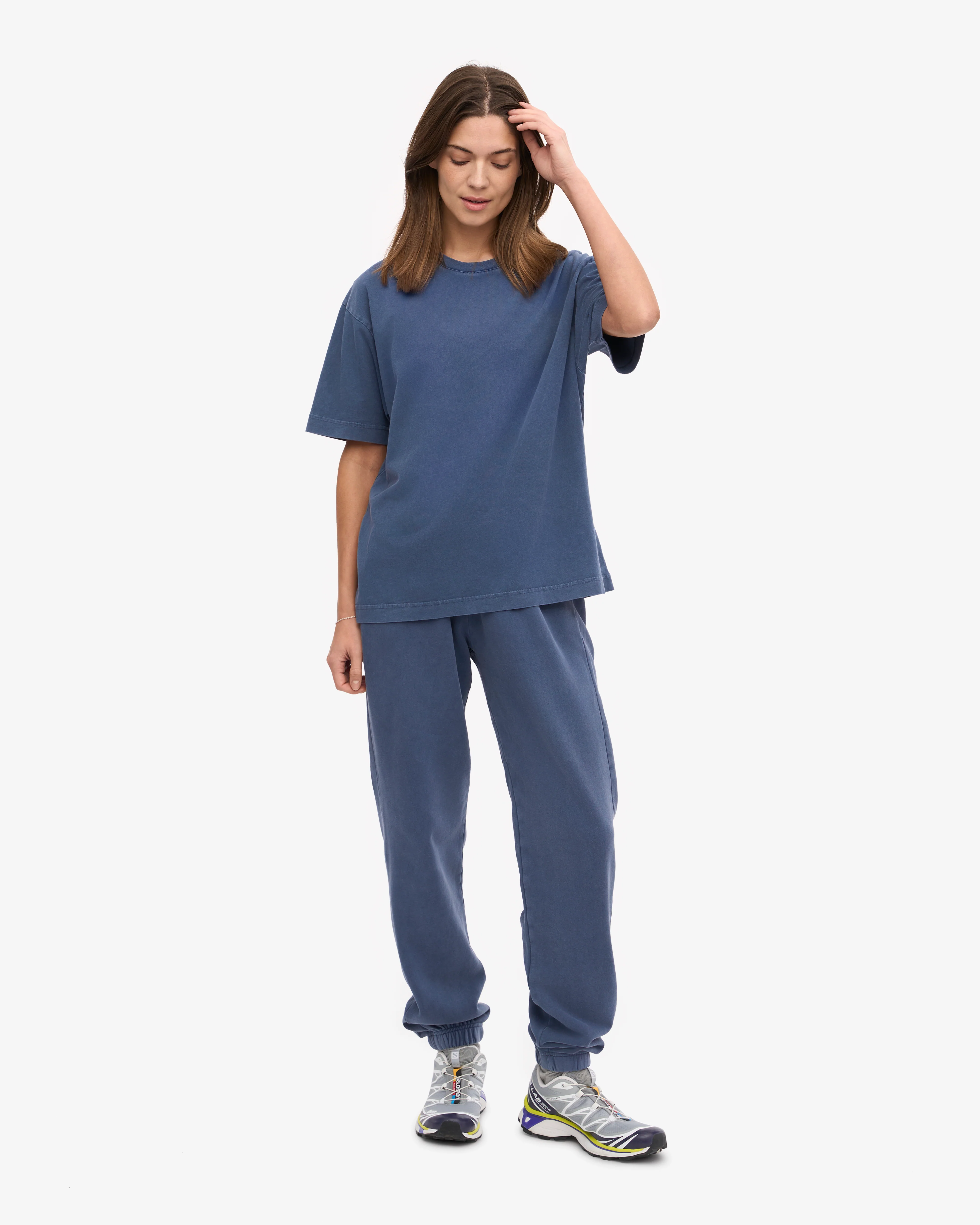 Oversized Organic T-Shirt - Neptune Blue