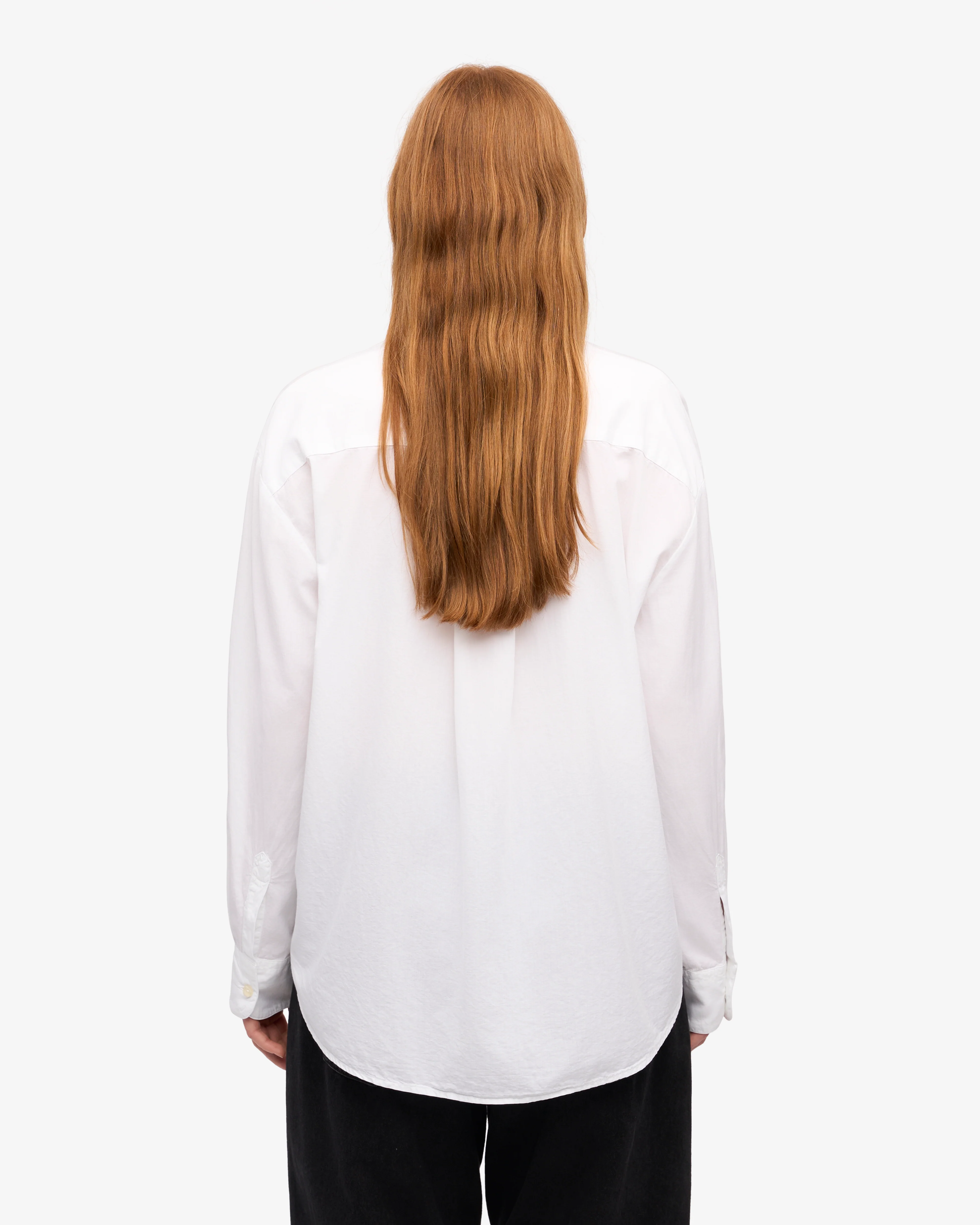 Organic Oversized Shirt - Optical White