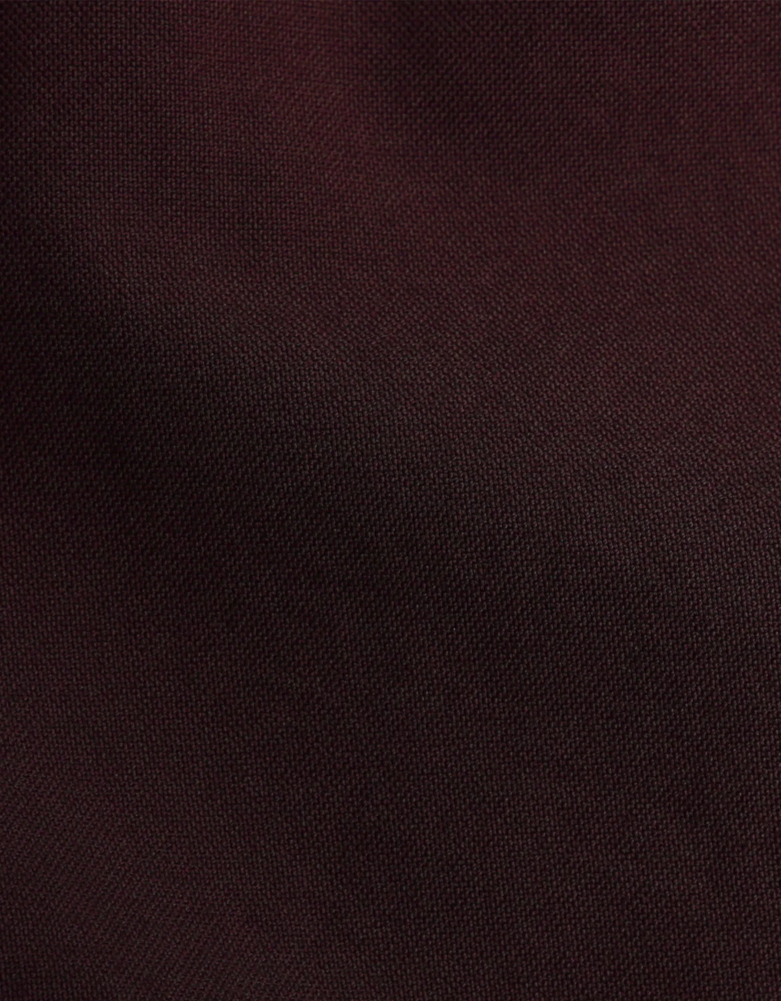 Organic Oversized Shirt - Oxblood Red