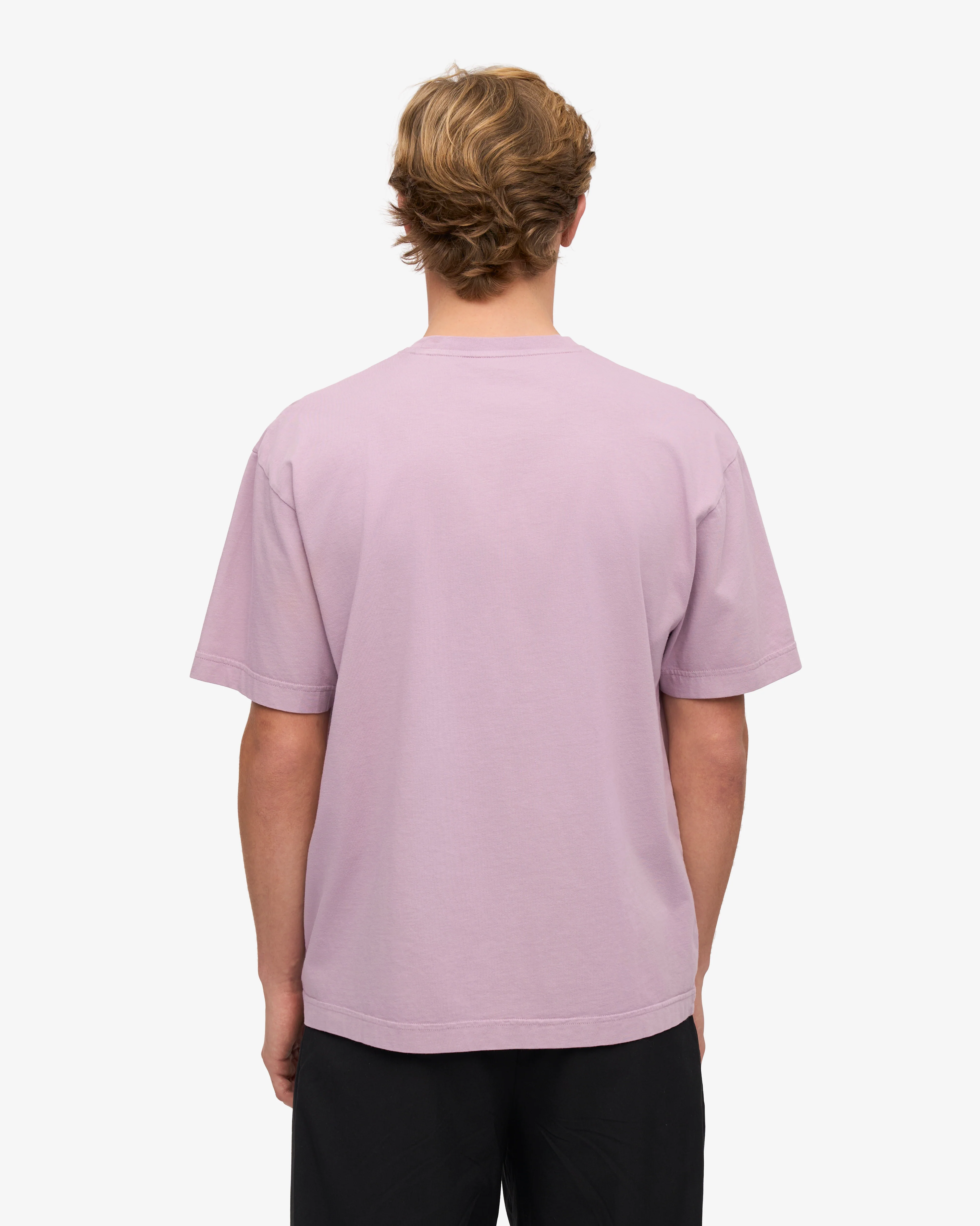 Oversized Organic T-Shirt - Pearly Purple