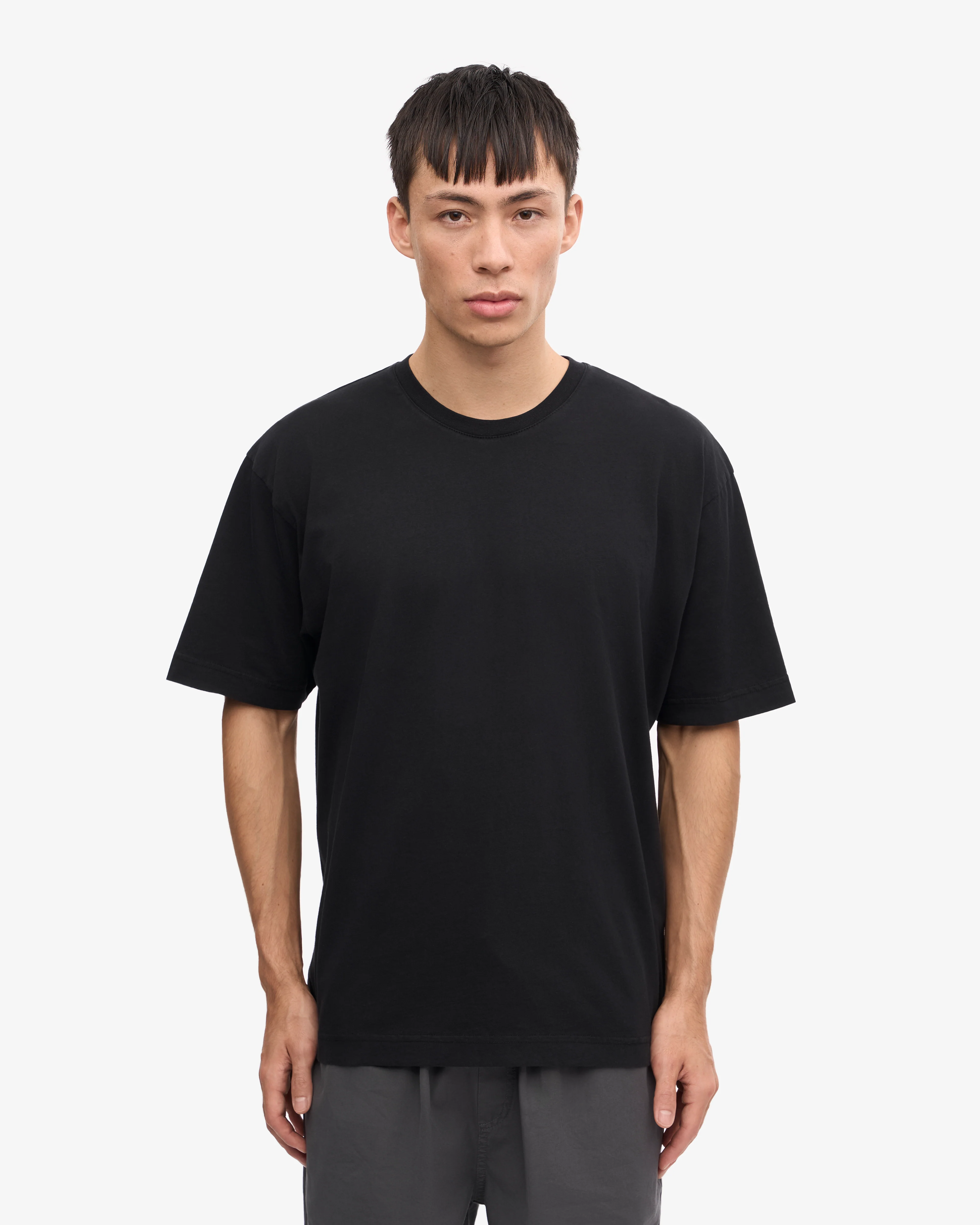 Oversized Organic T-Shirt - Deep Black