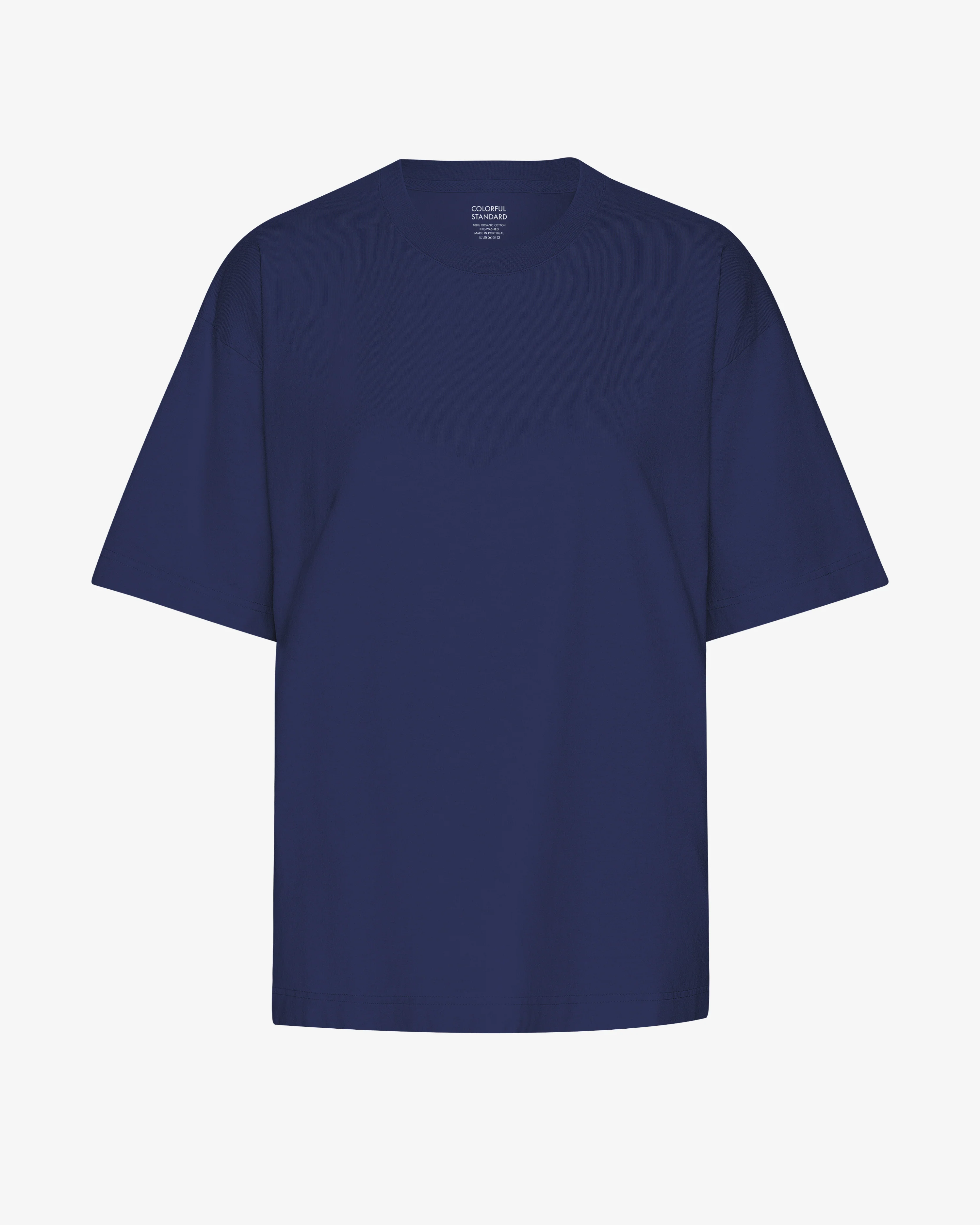 Oversized Organic T-Shirt - Marine Blue