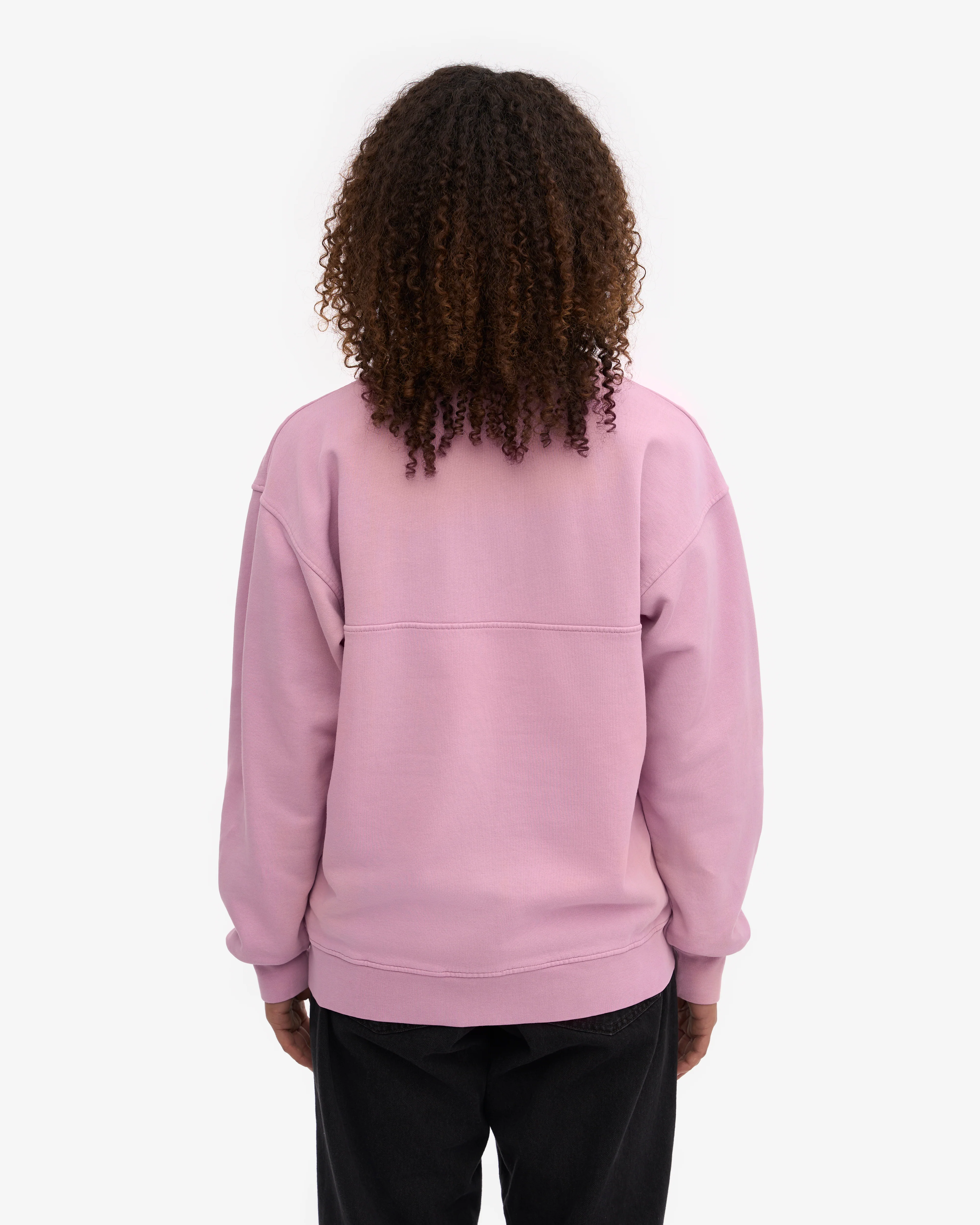 Organic Quarter Zip - Cherry Blossom