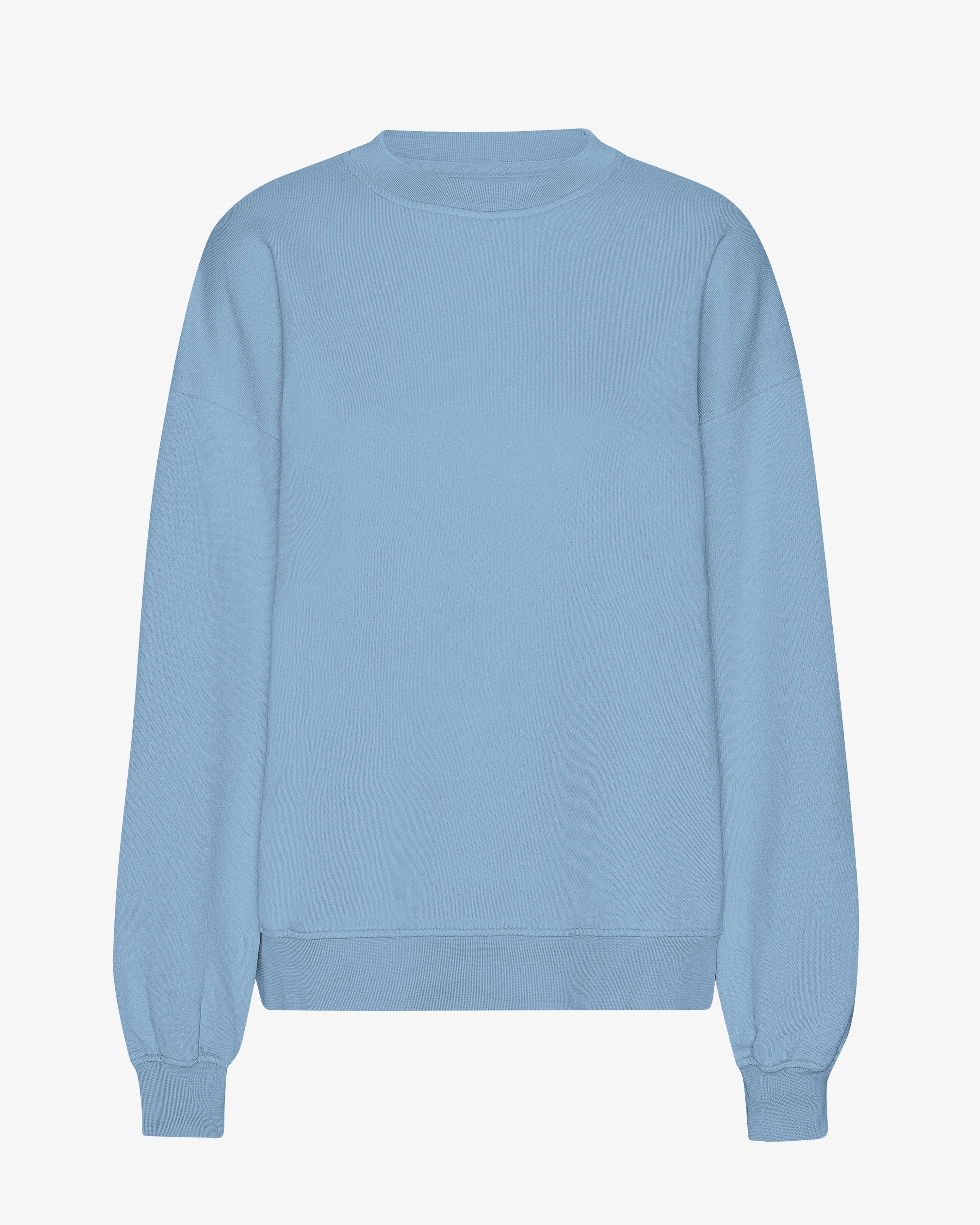 Organic Oversized Crew - Seaside Blue