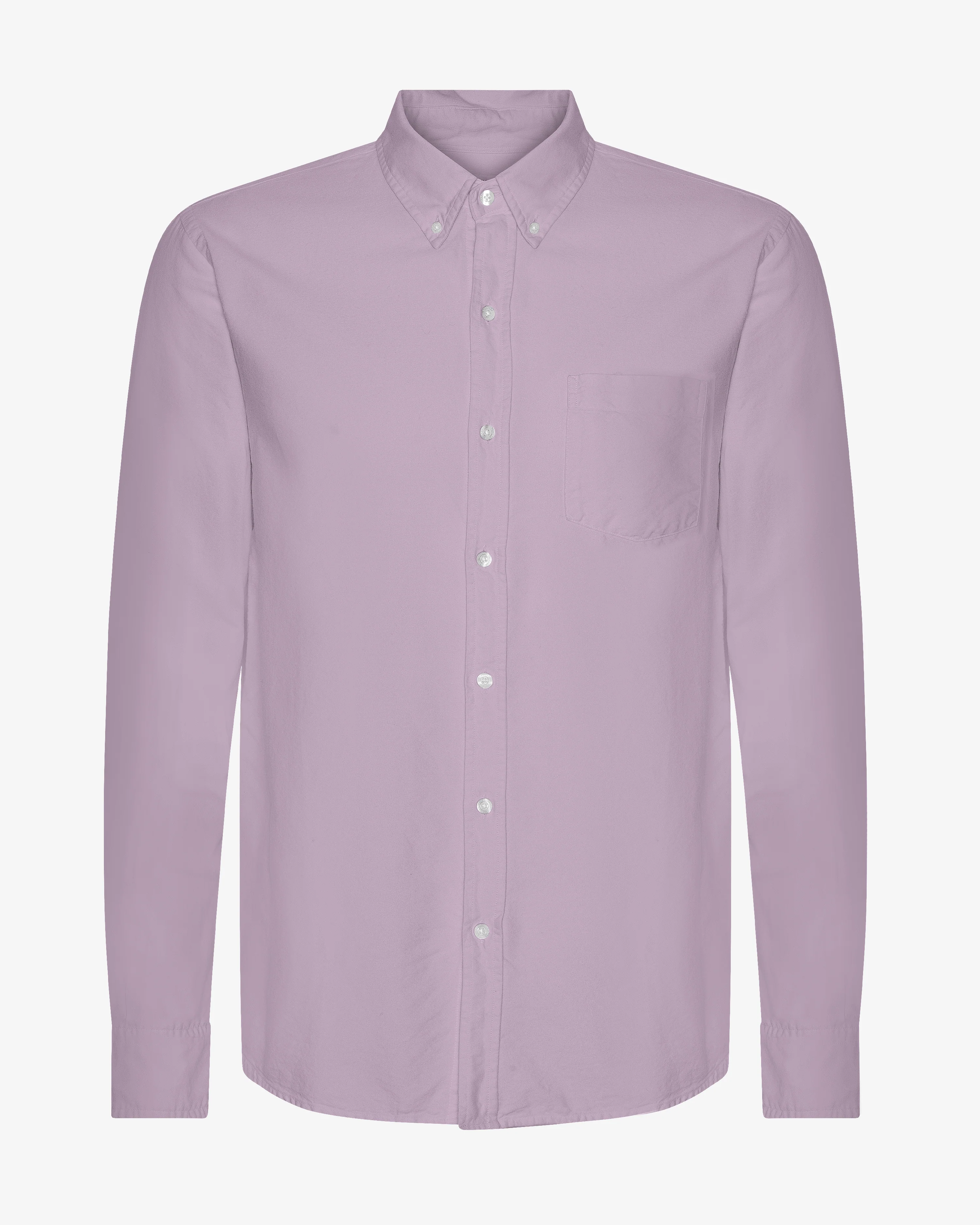 Organic Button Down Shirt - Purple Haze