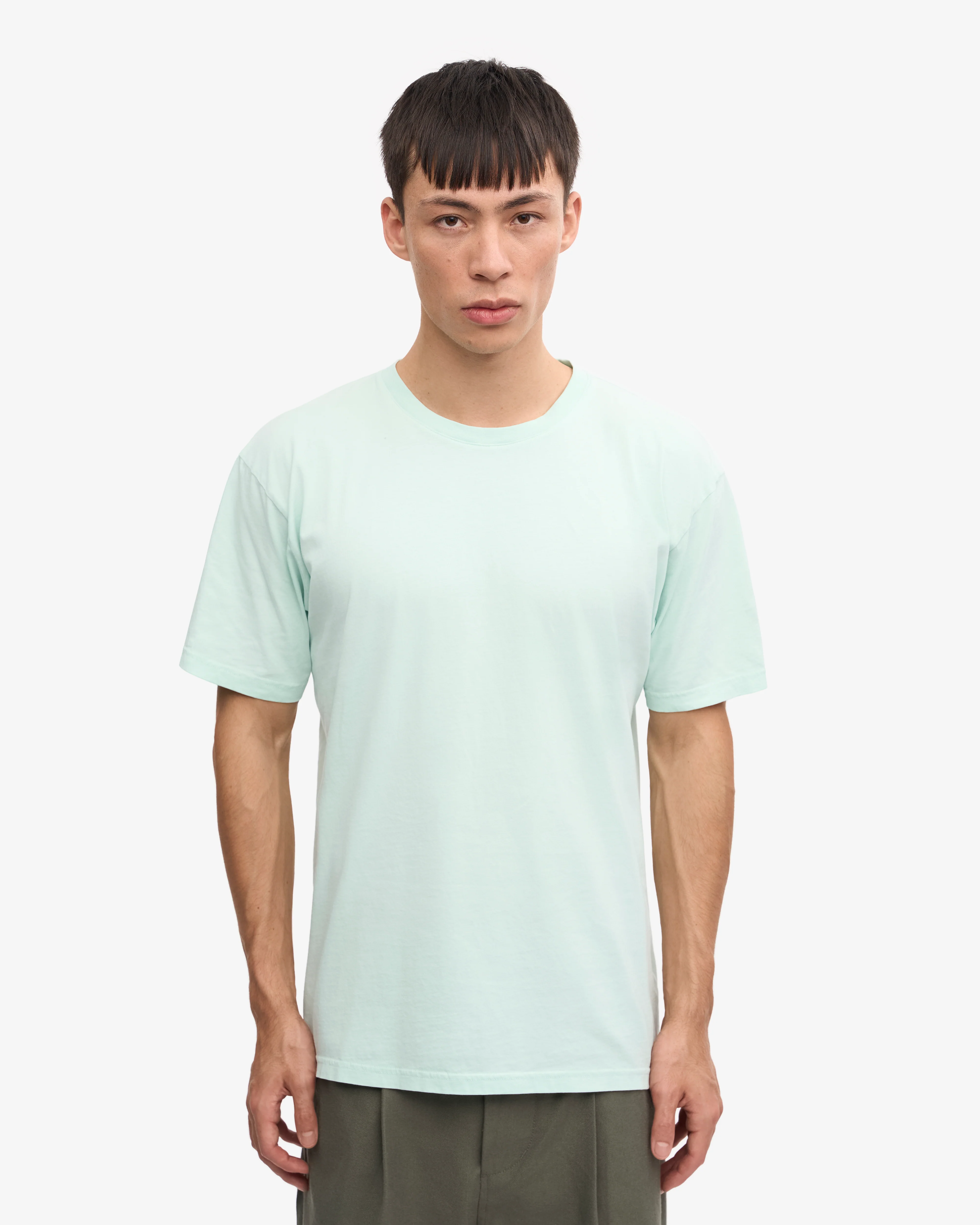 Classic Organic Tee - Light Aqua