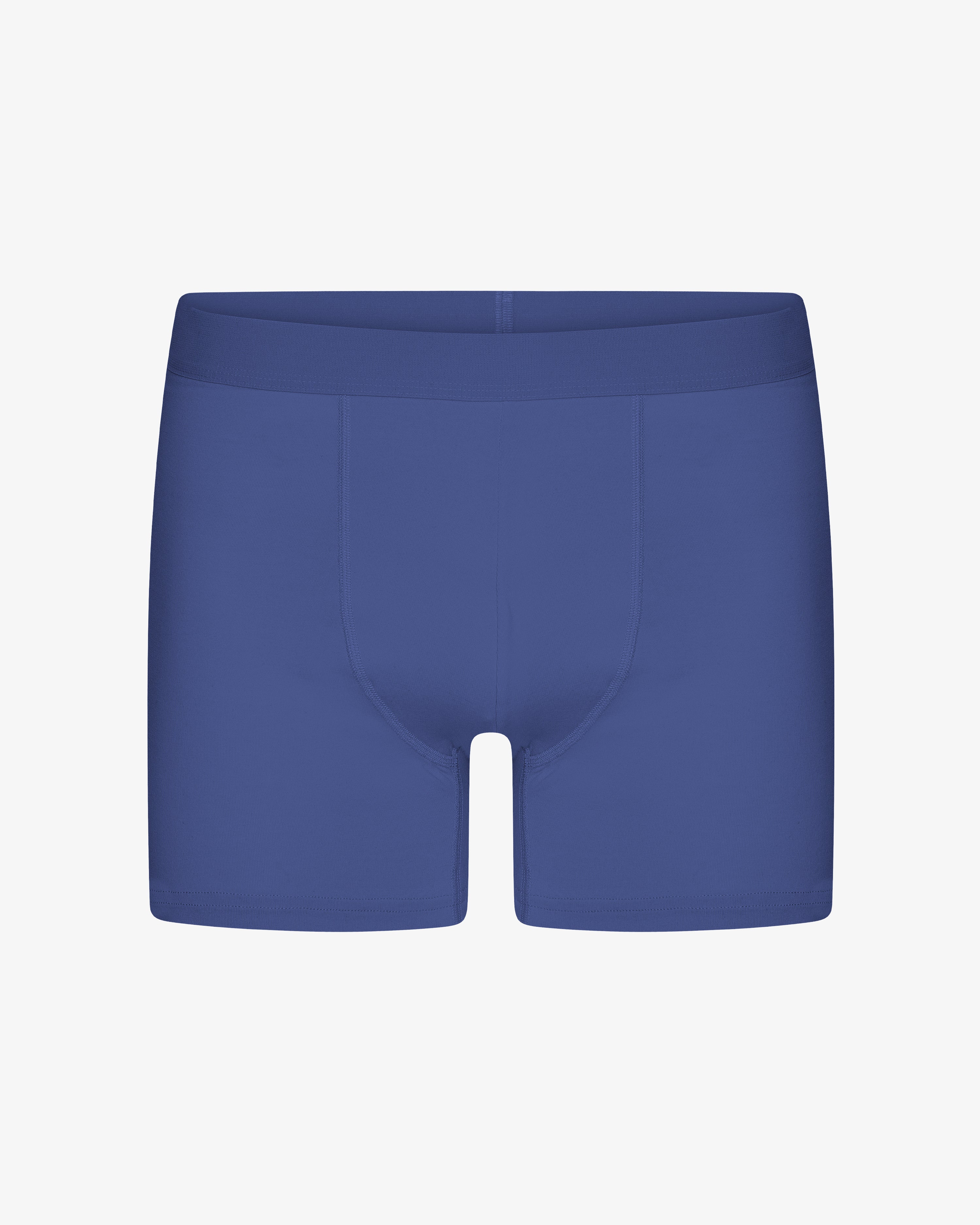 Classic Organic Boxer Briefs - Marine Blue
