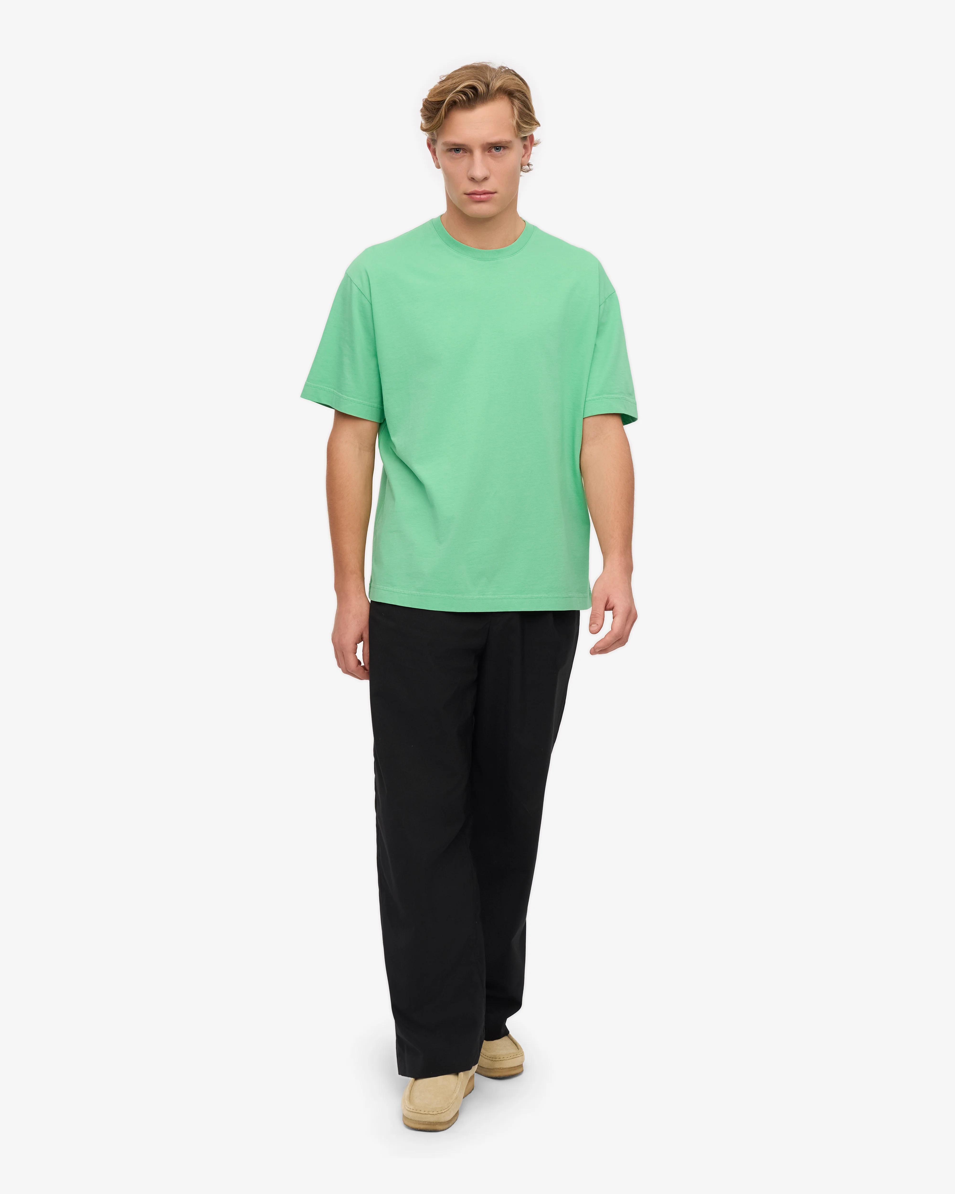 Oversized Organic T-Shirt - Spring Green