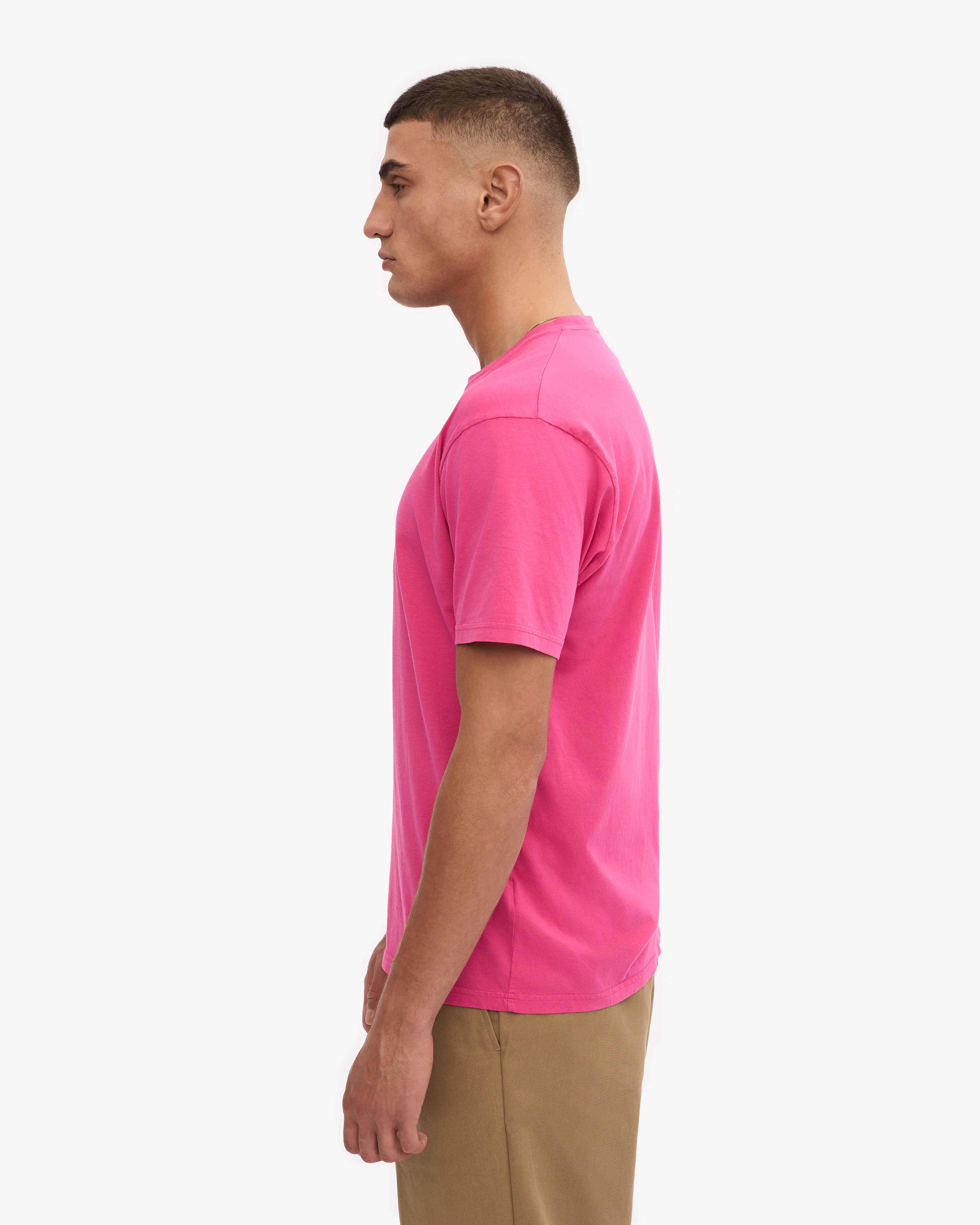 Classic Organic Tee - Bubblegum Pink