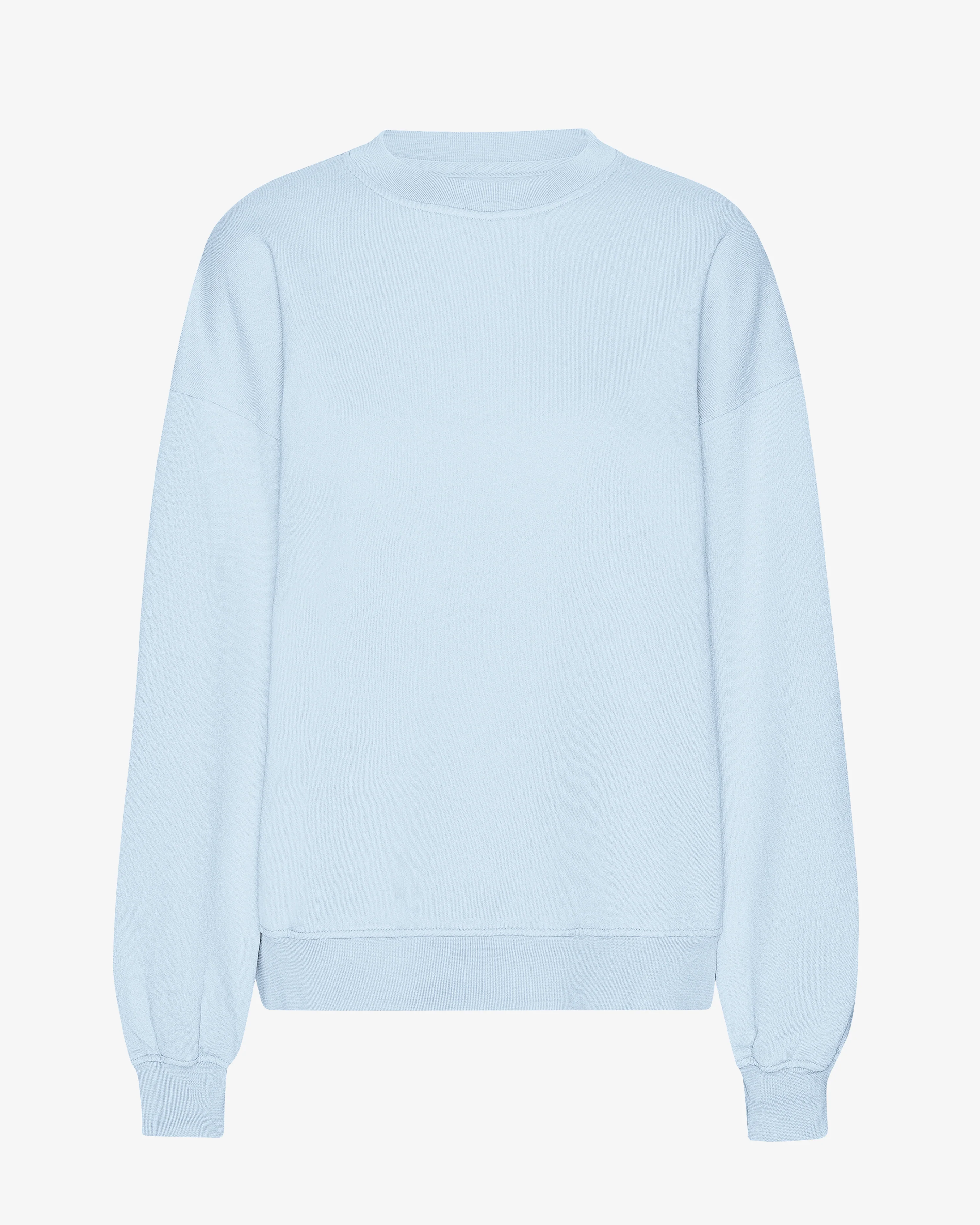 Organic Oversized Crew - Polar Blue