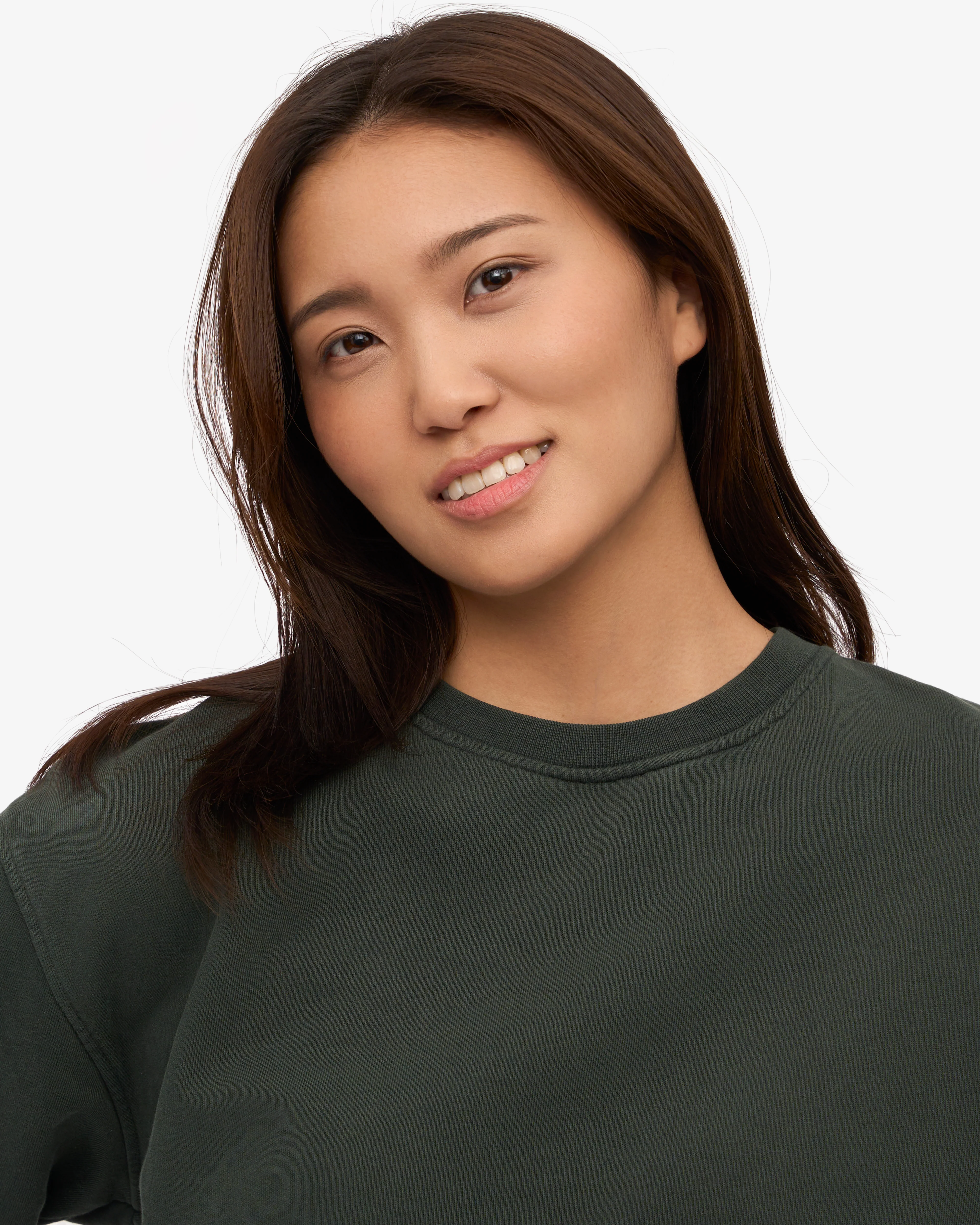 Women Classic Organic Crew - Midnight Forest