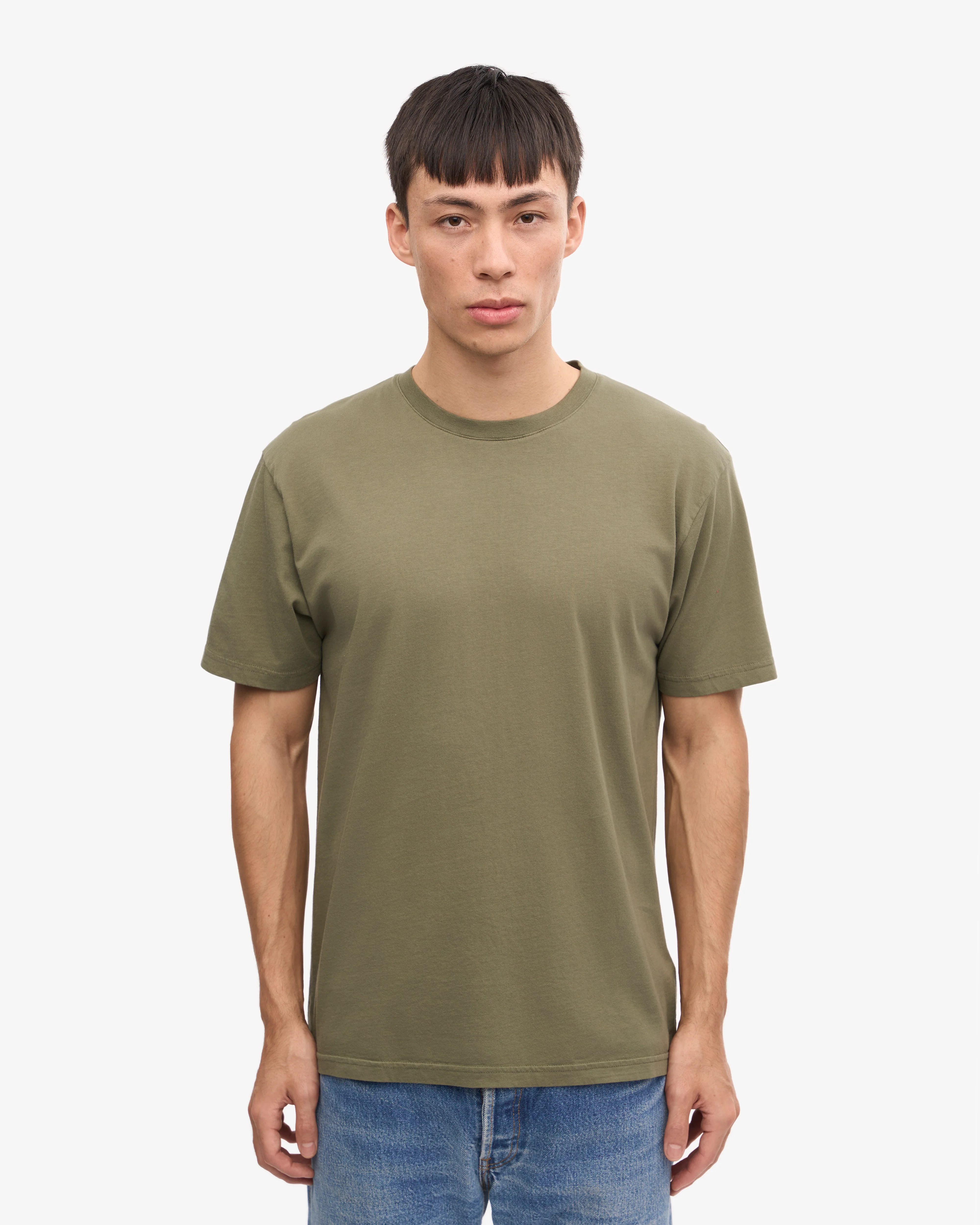 Classic Organic Tee - Dusty Olive