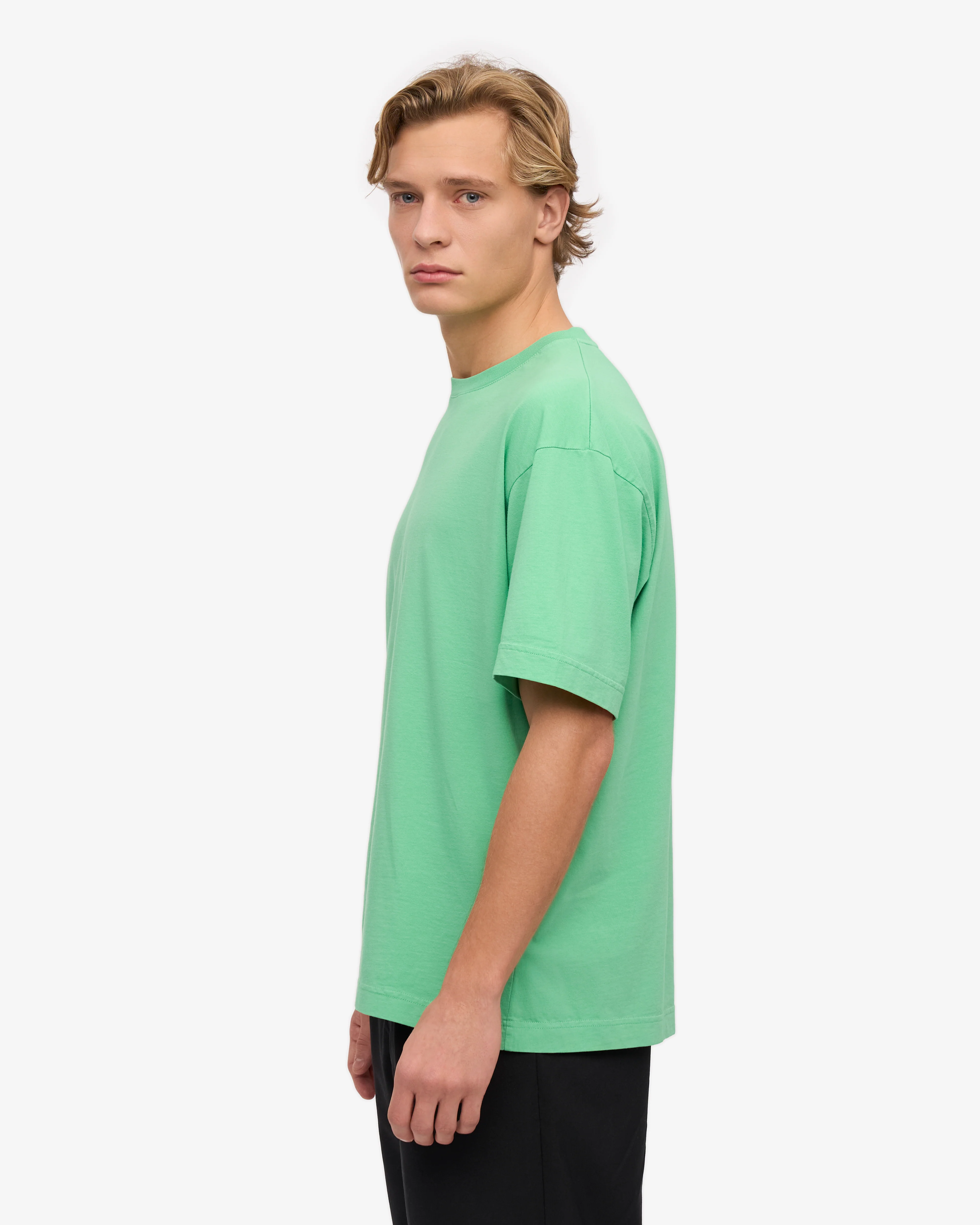 Oversized Organic T-Shirt - Spring Green