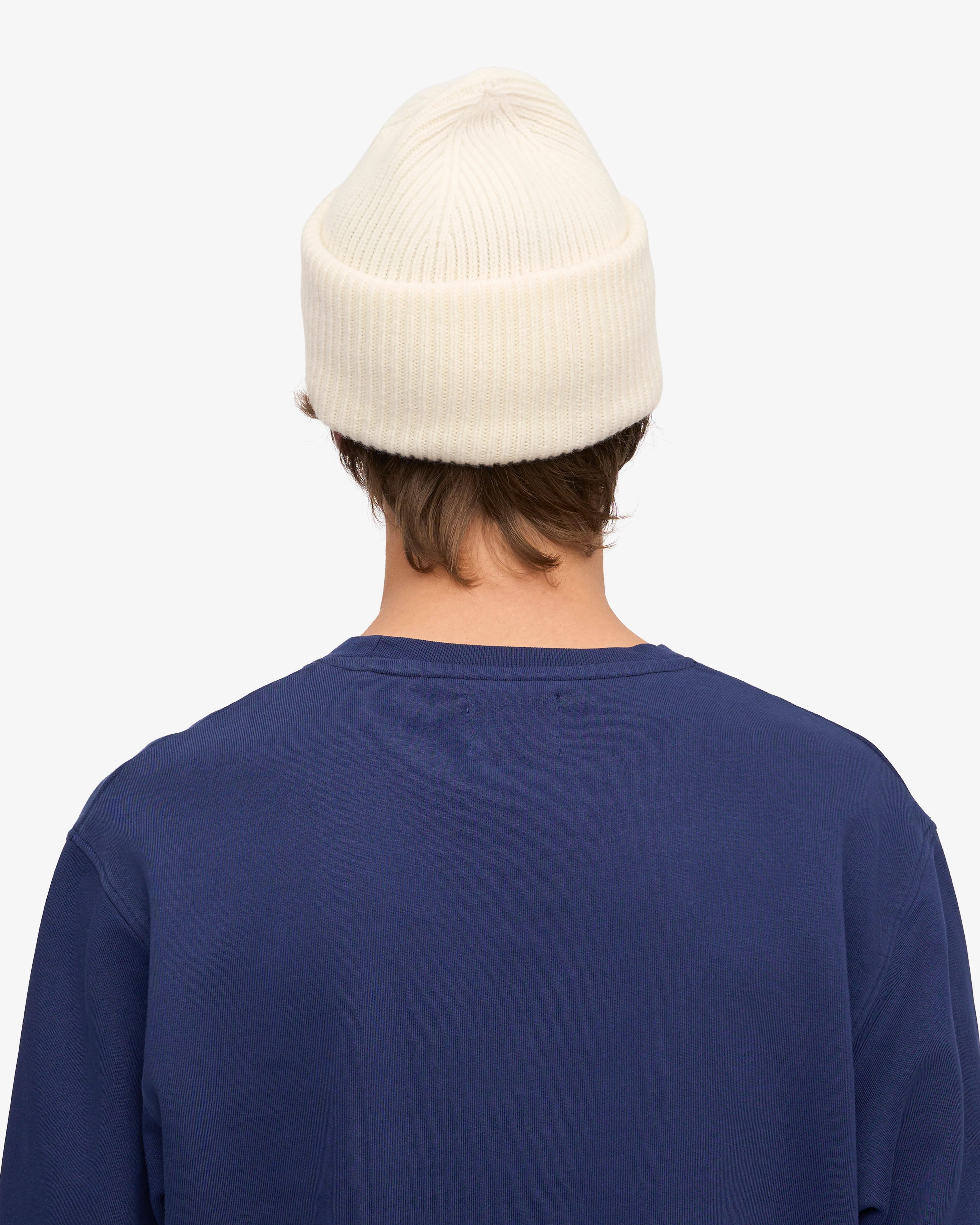 Merino Wool Hat - Optical White