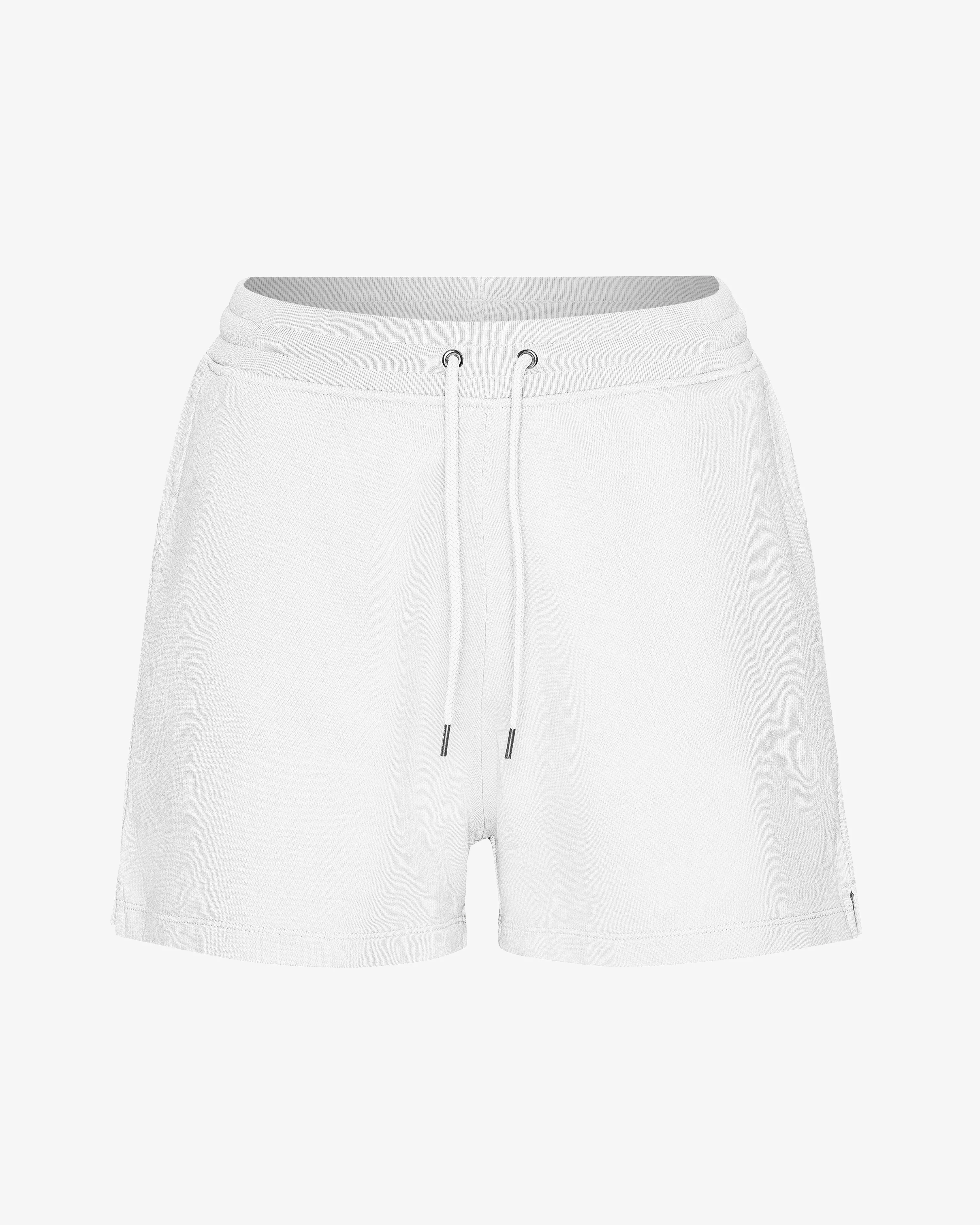 Women Organic Sweatshorts - Optical White