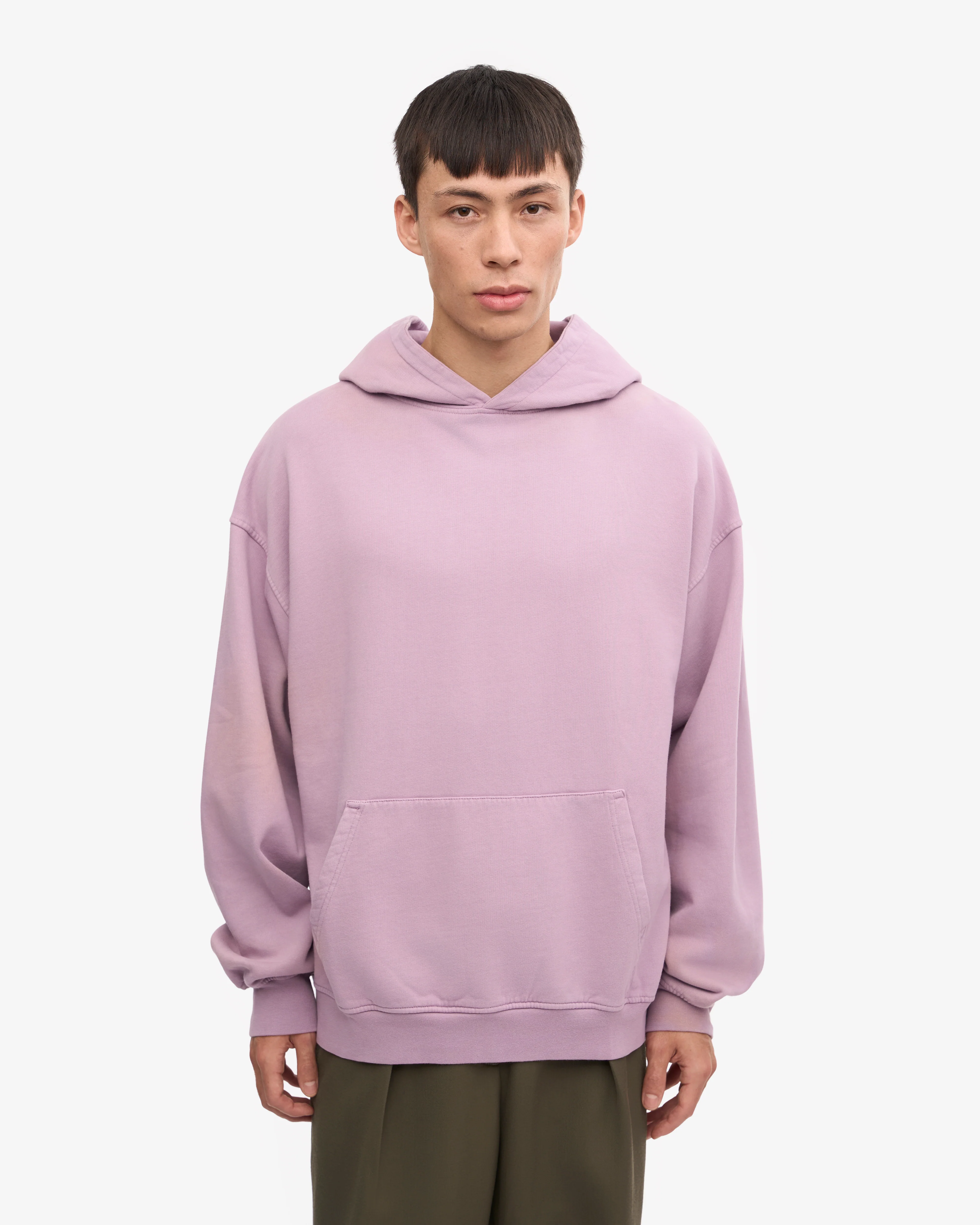 Organic Oversized Hood - Pearly Purple