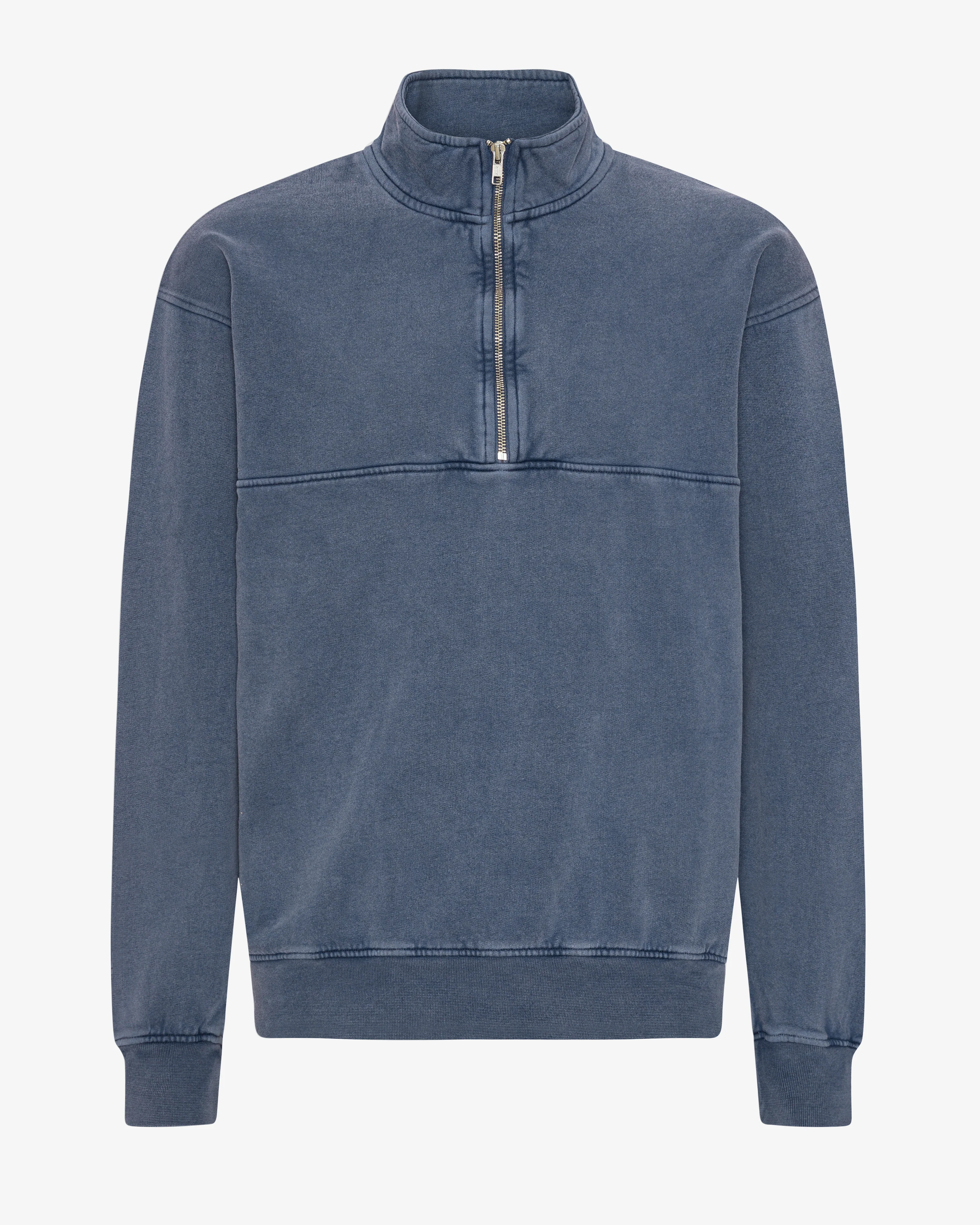 Organic Quarter Zip - Neptune Blue