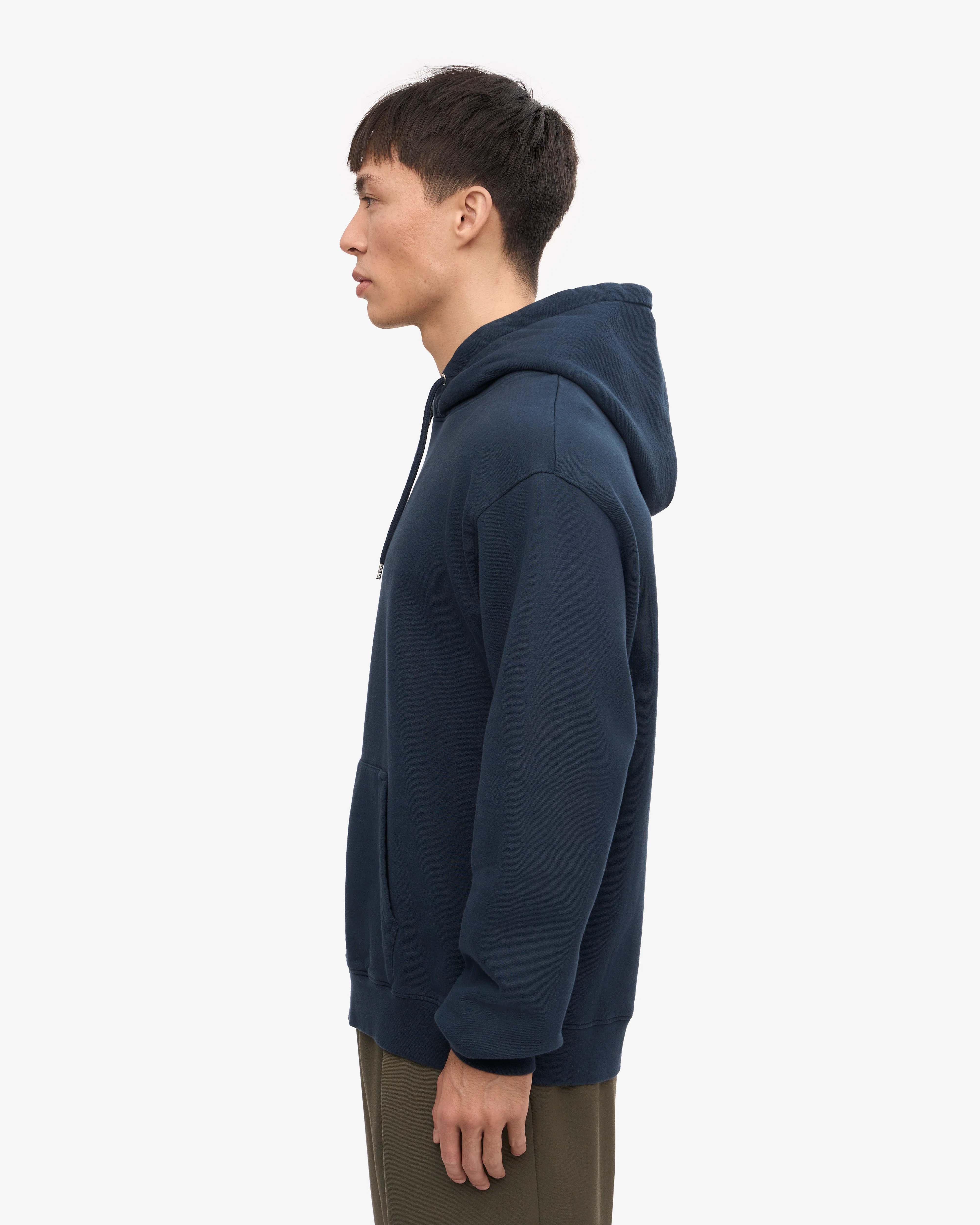 Classic Organic Hood - Navy Blue