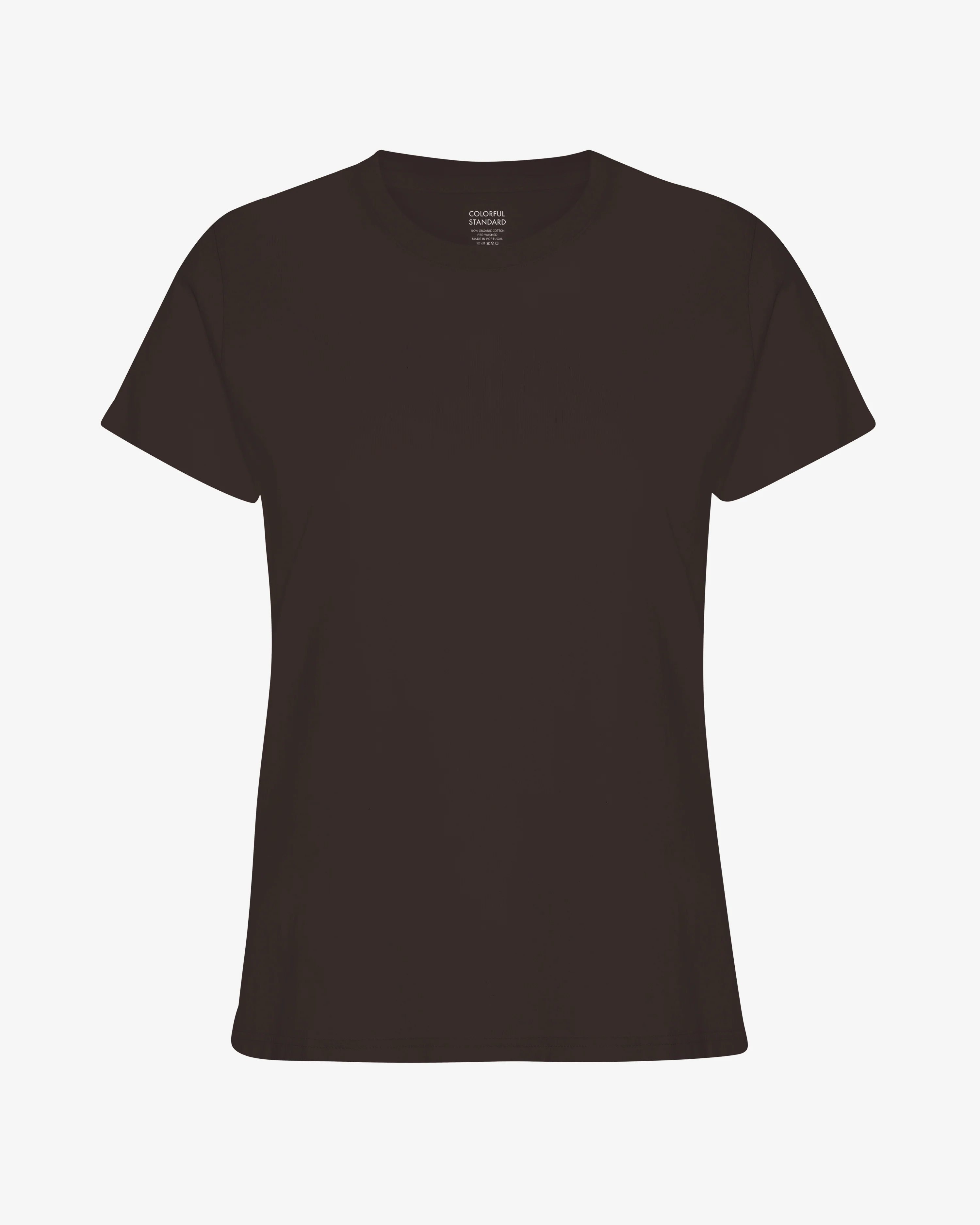 Women Light Organic Tee - Coffee Brown