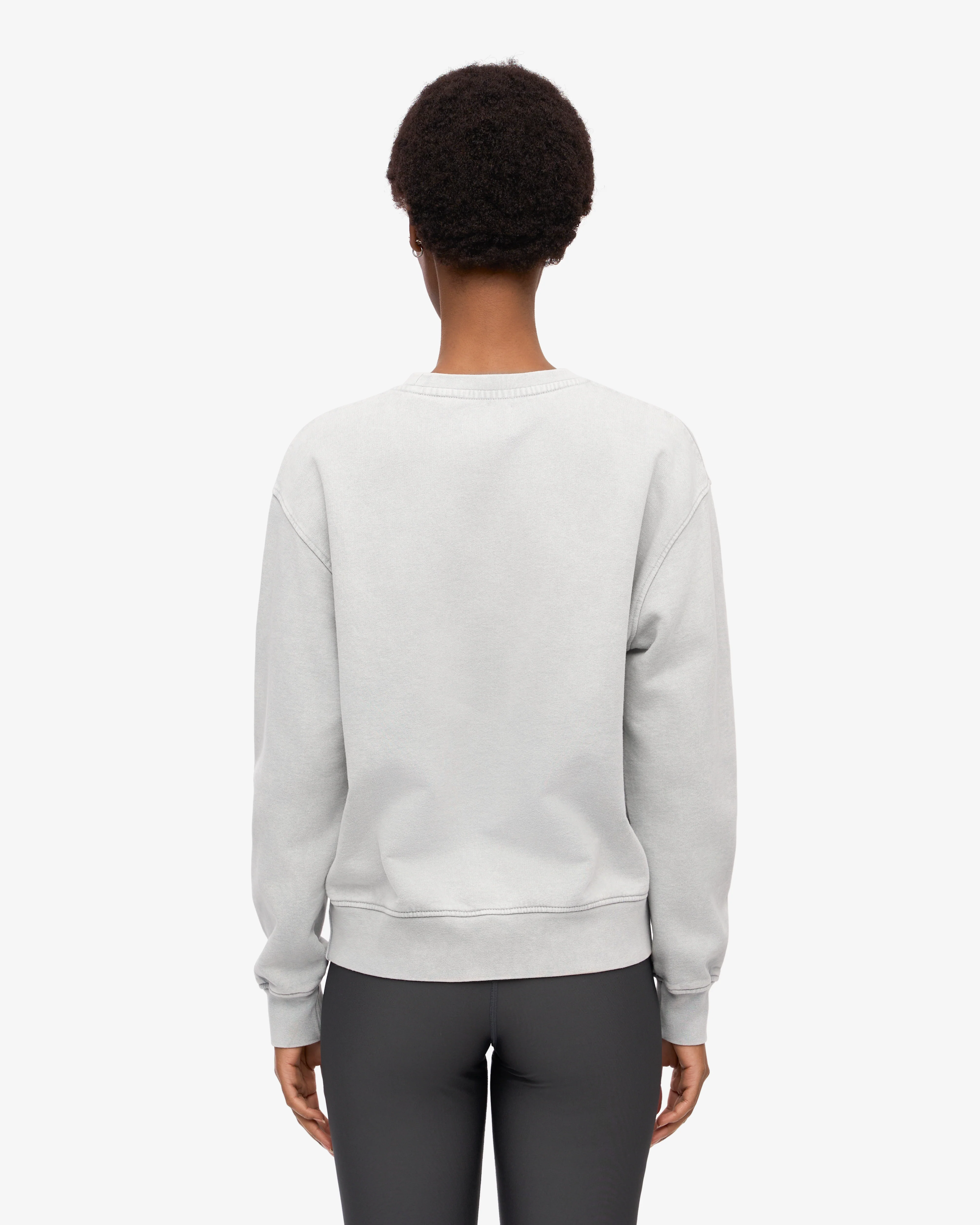 Women Classic Organic Crew - Faded Grey