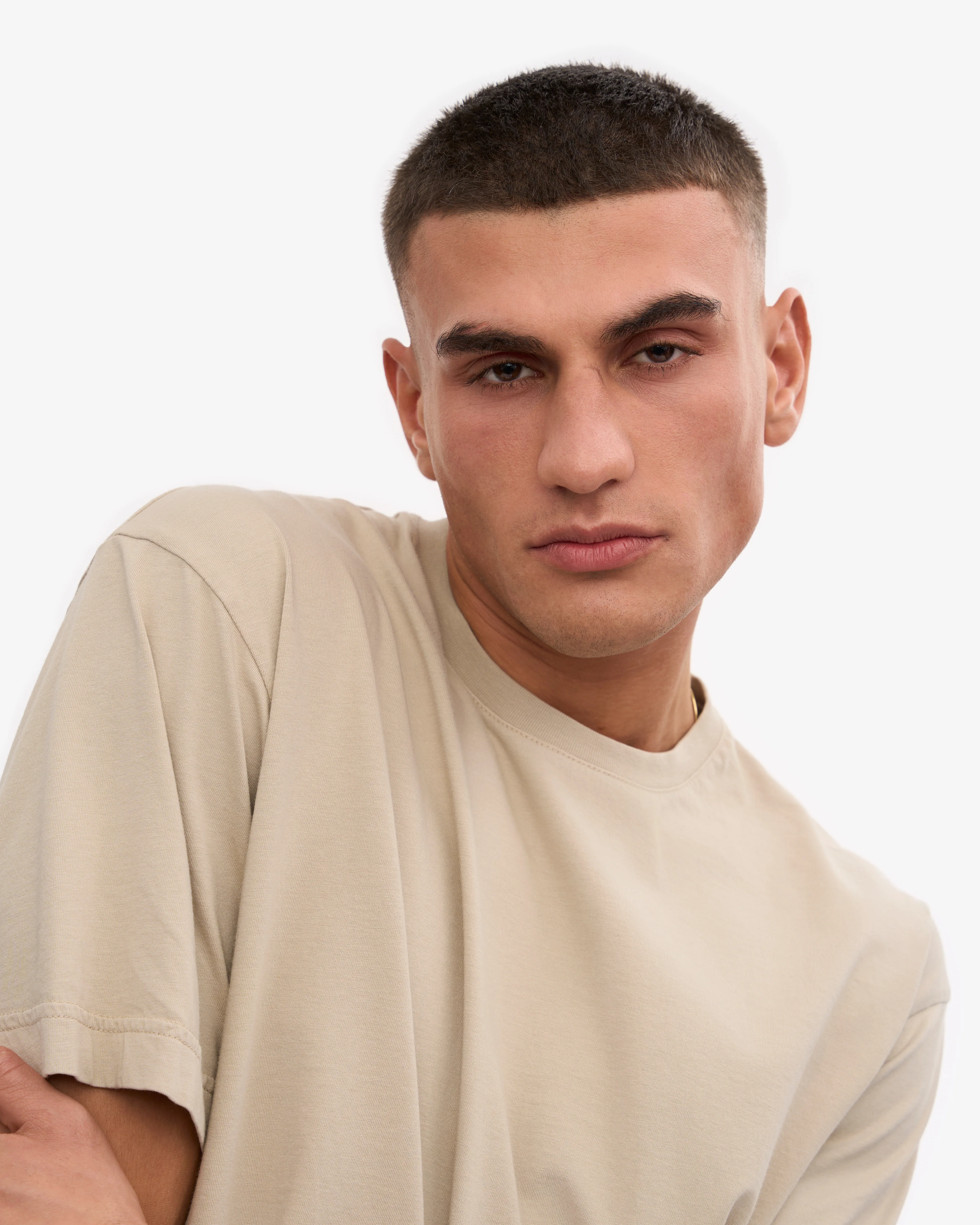 Oversized Organic T-Shirt - Oyster Grey