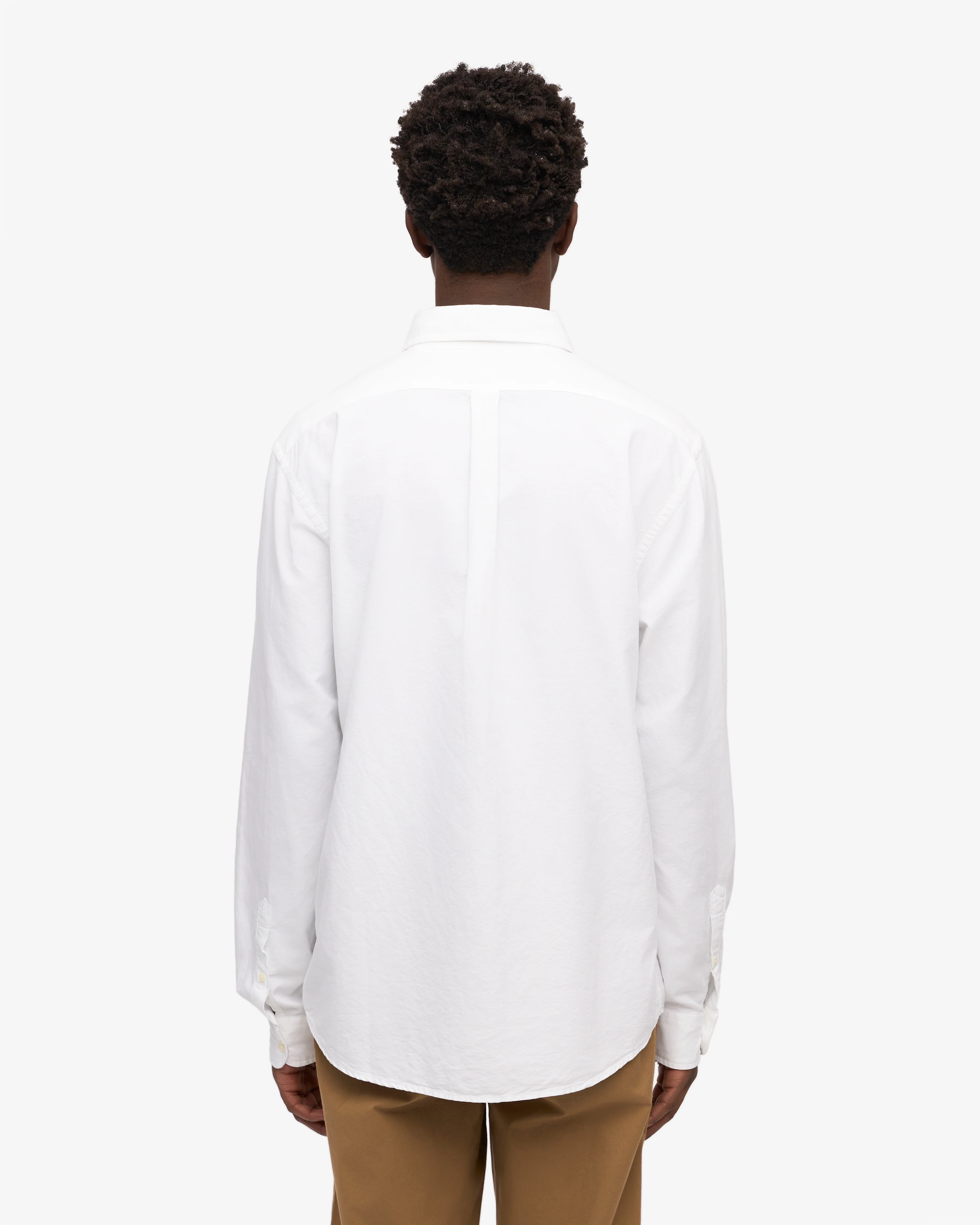 Organic Button Down Shirt - Optical White