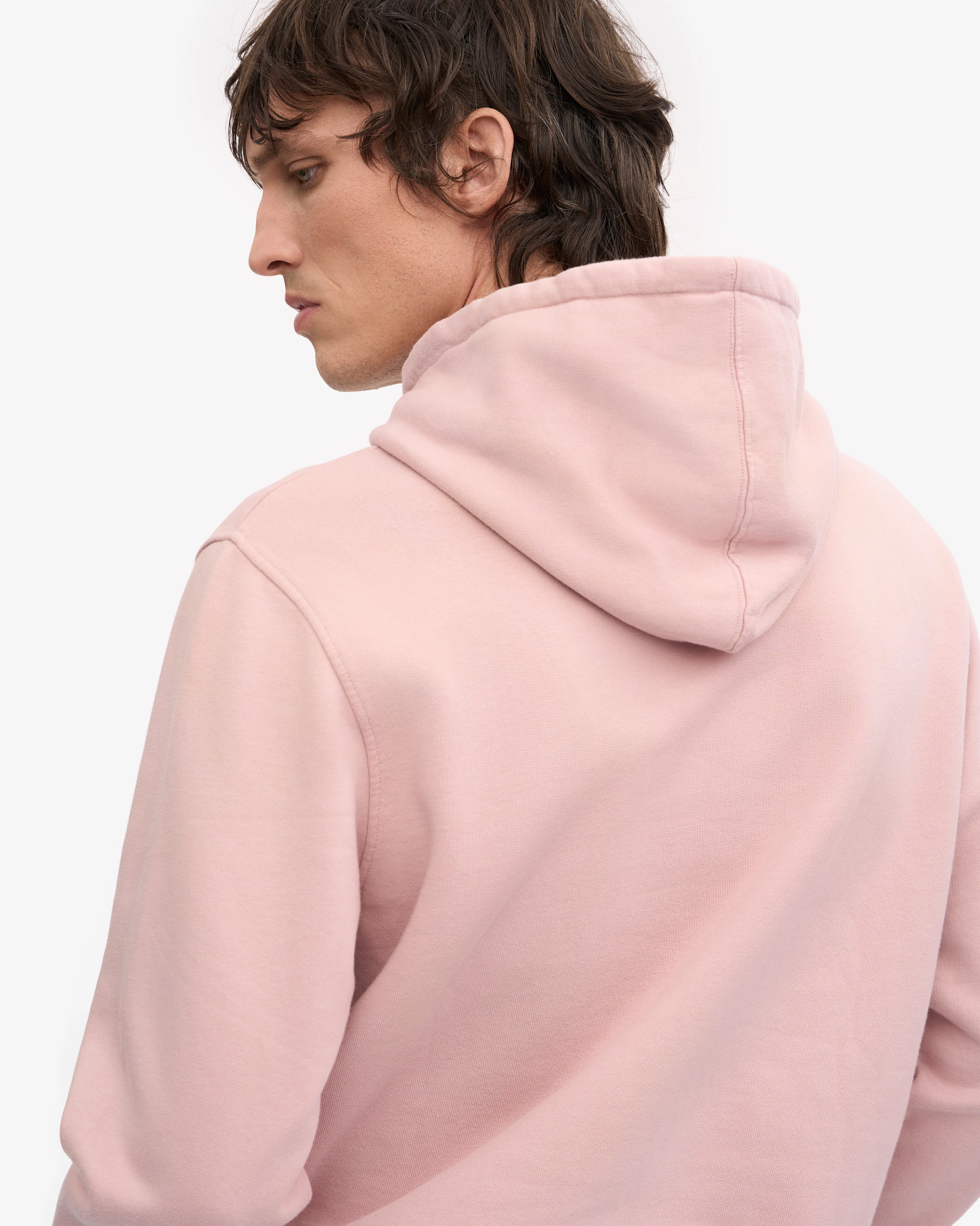 Classic Organic Hood - Faded Pink