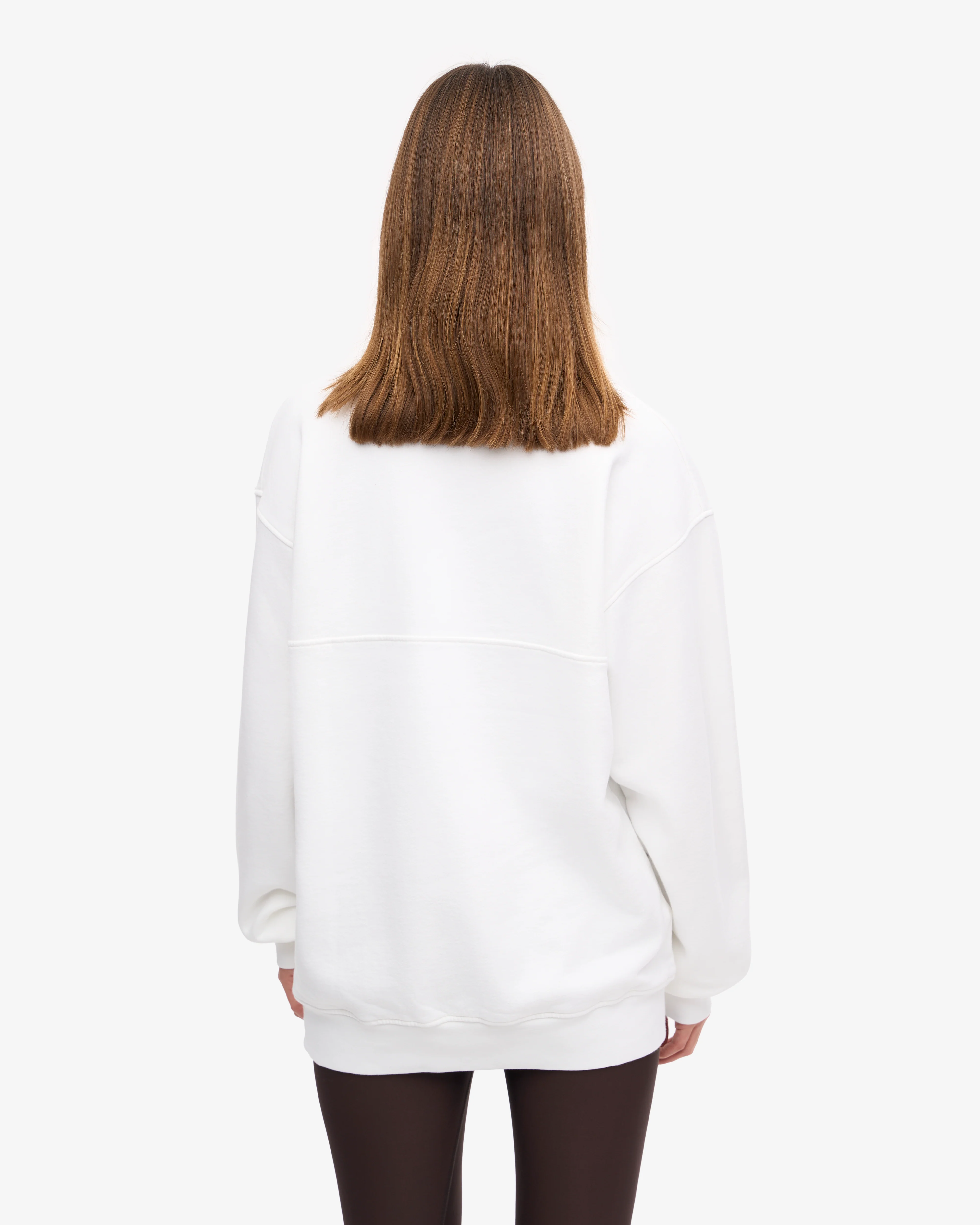 Organic Quarter Zip - Optical White