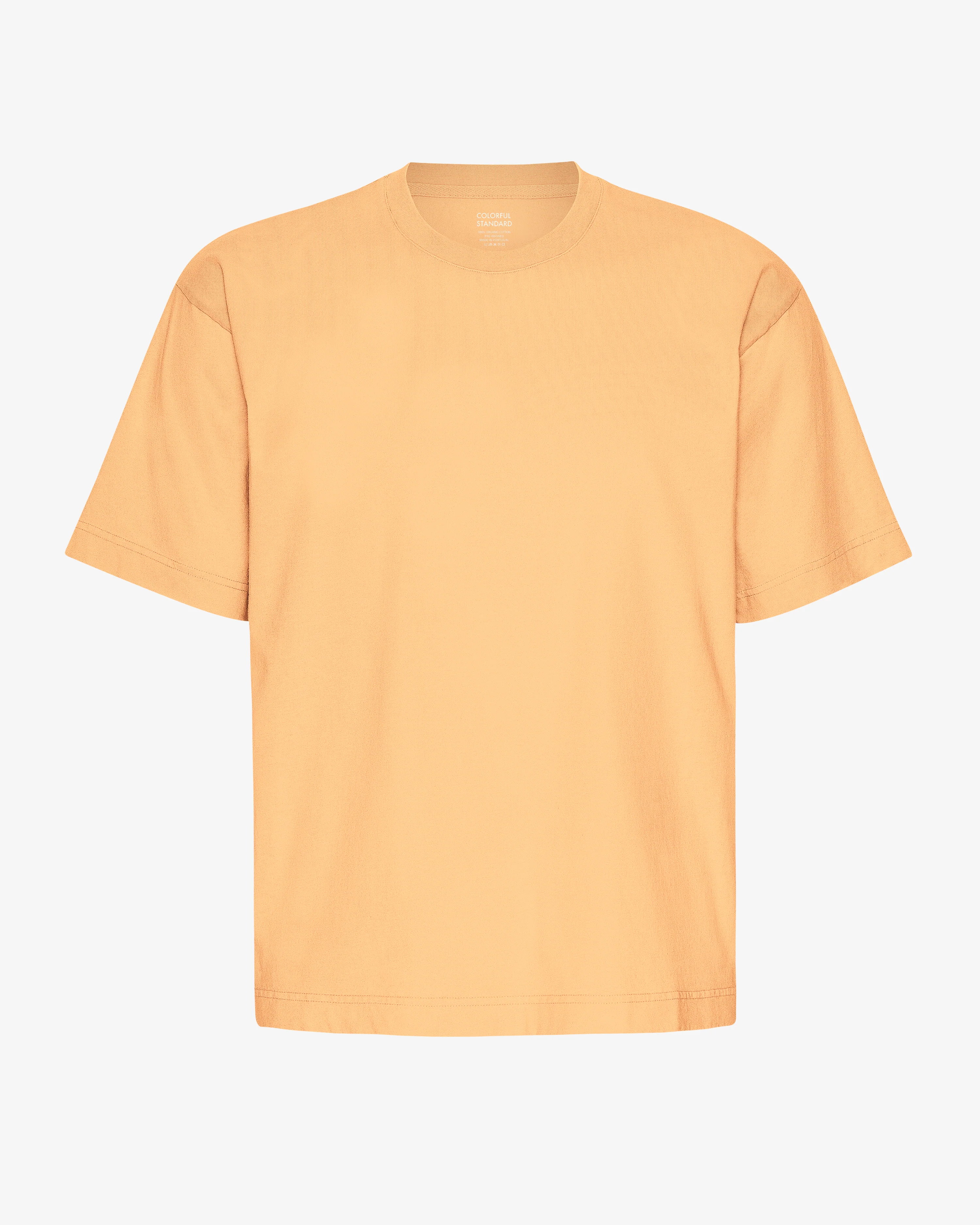 Oversized Organic T-Shirt - Sandstone Orange