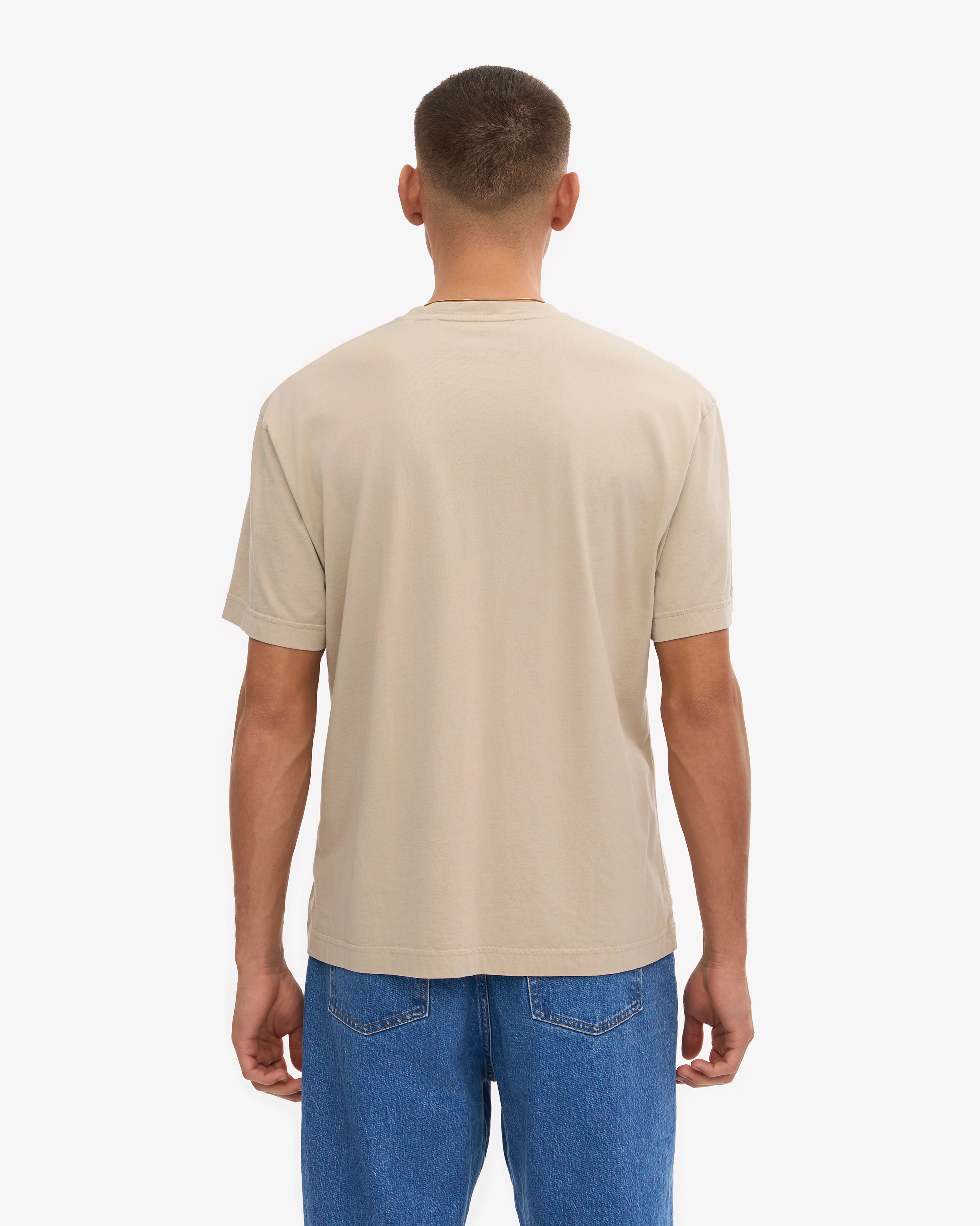 Oversized Organic T-Shirt - Oyster Grey