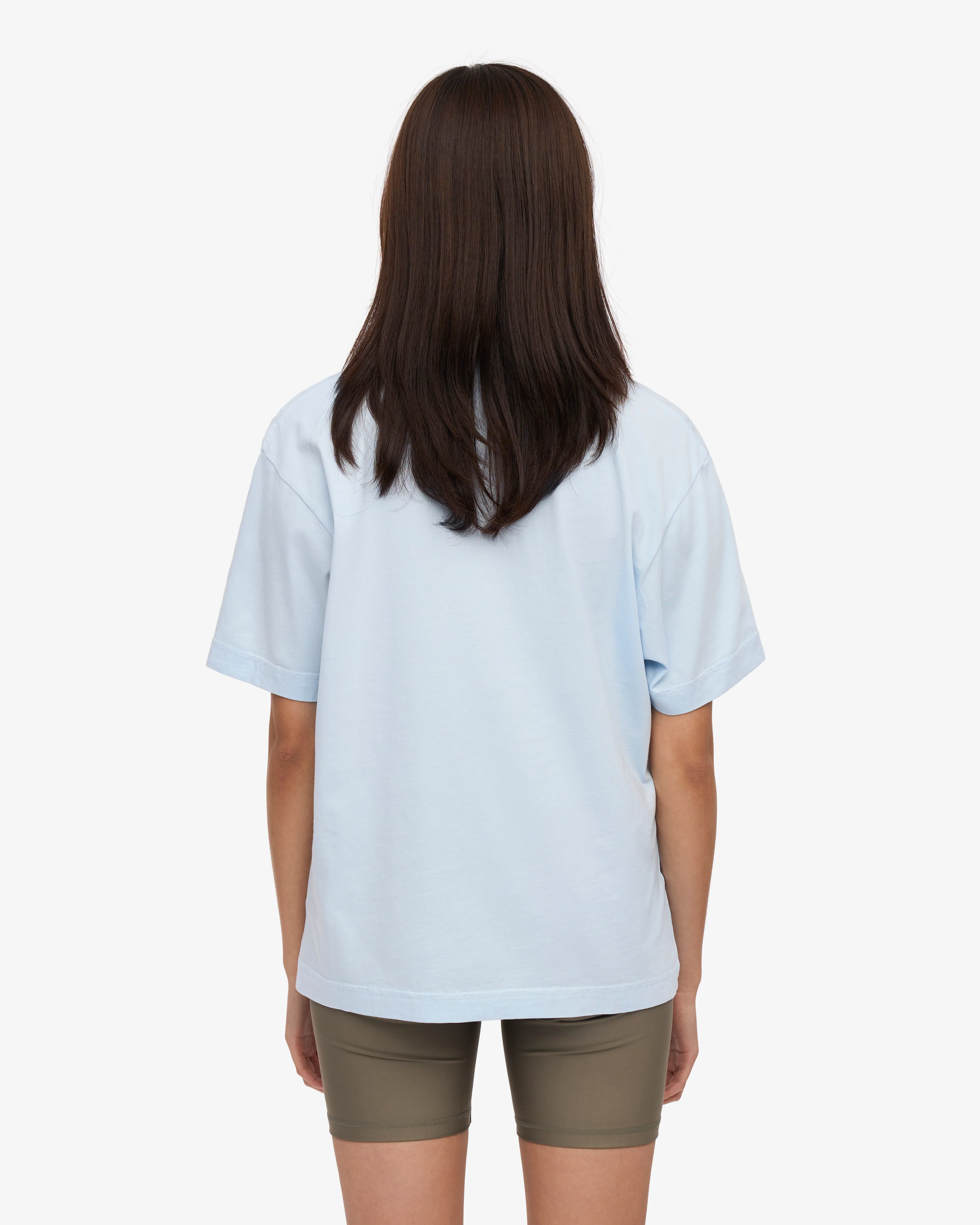 Oversized Organic T-Shirt - Polar Blue