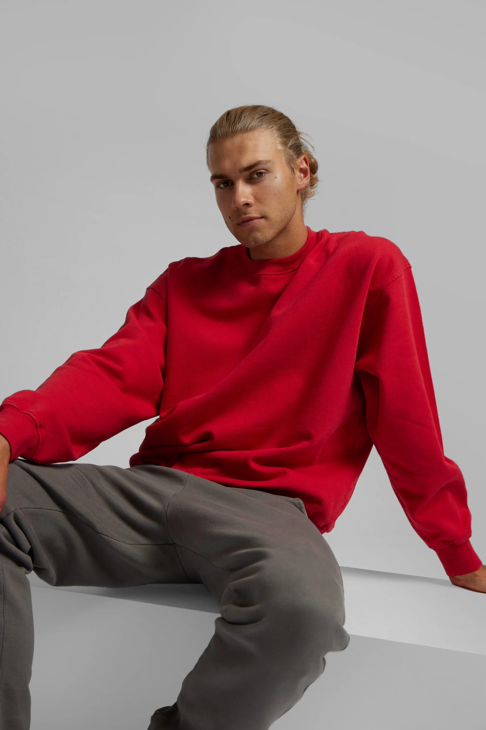 Organic Sweatpants - Powder Blue