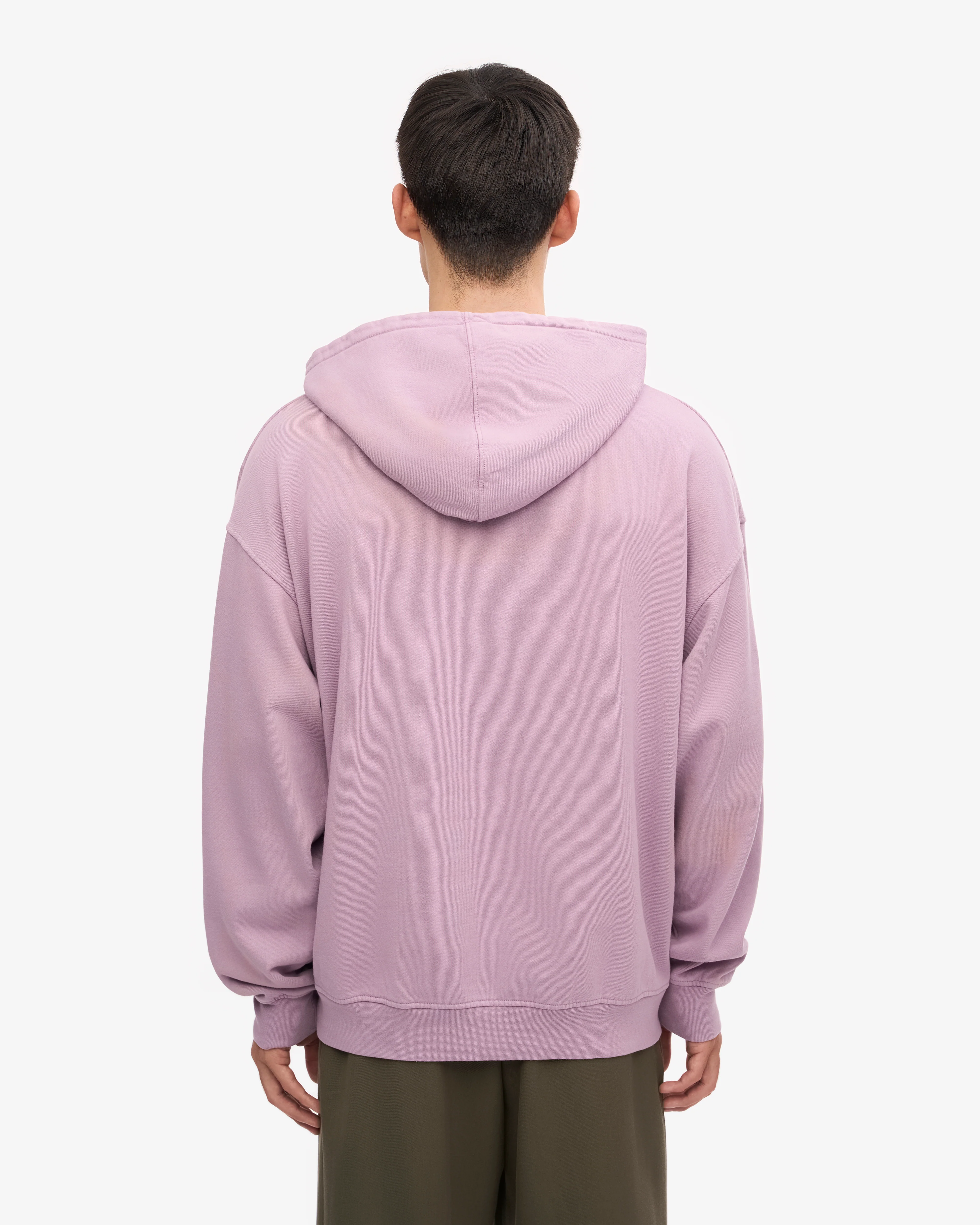 Organic Oversized Hood - Pearly Purple