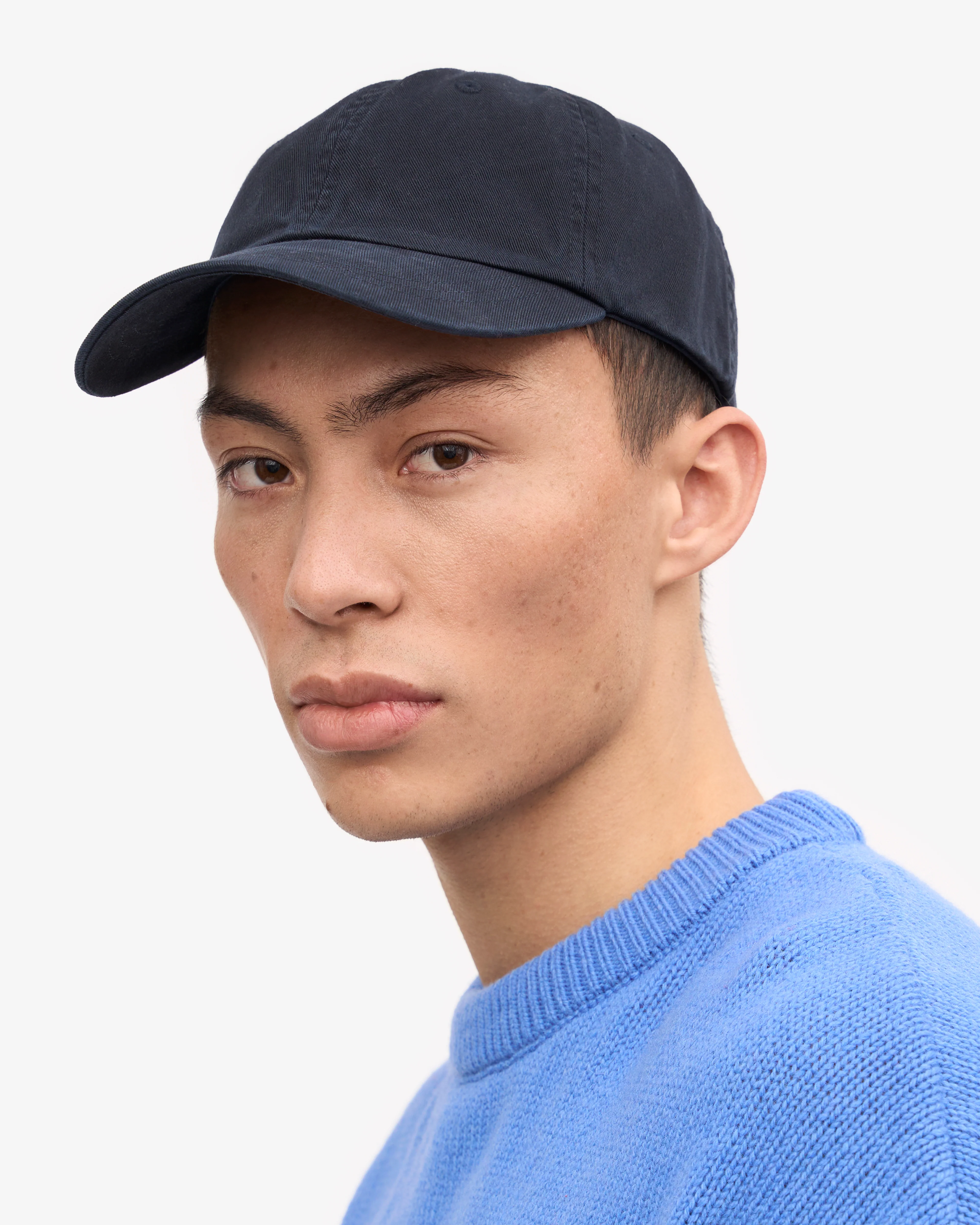Organic Cotton Cap - Navy Blue