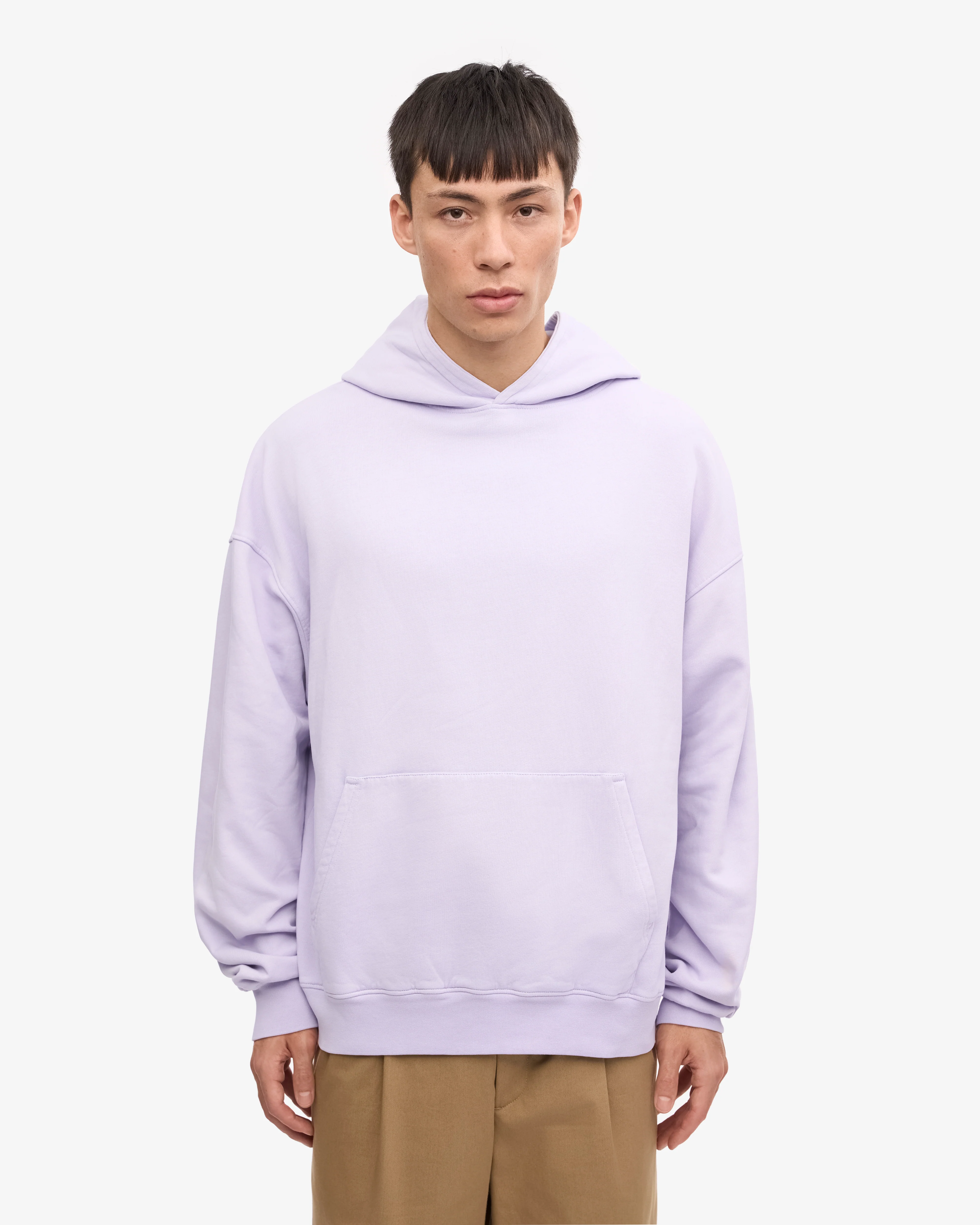 Organic Oversized Hood - Soft Lavender