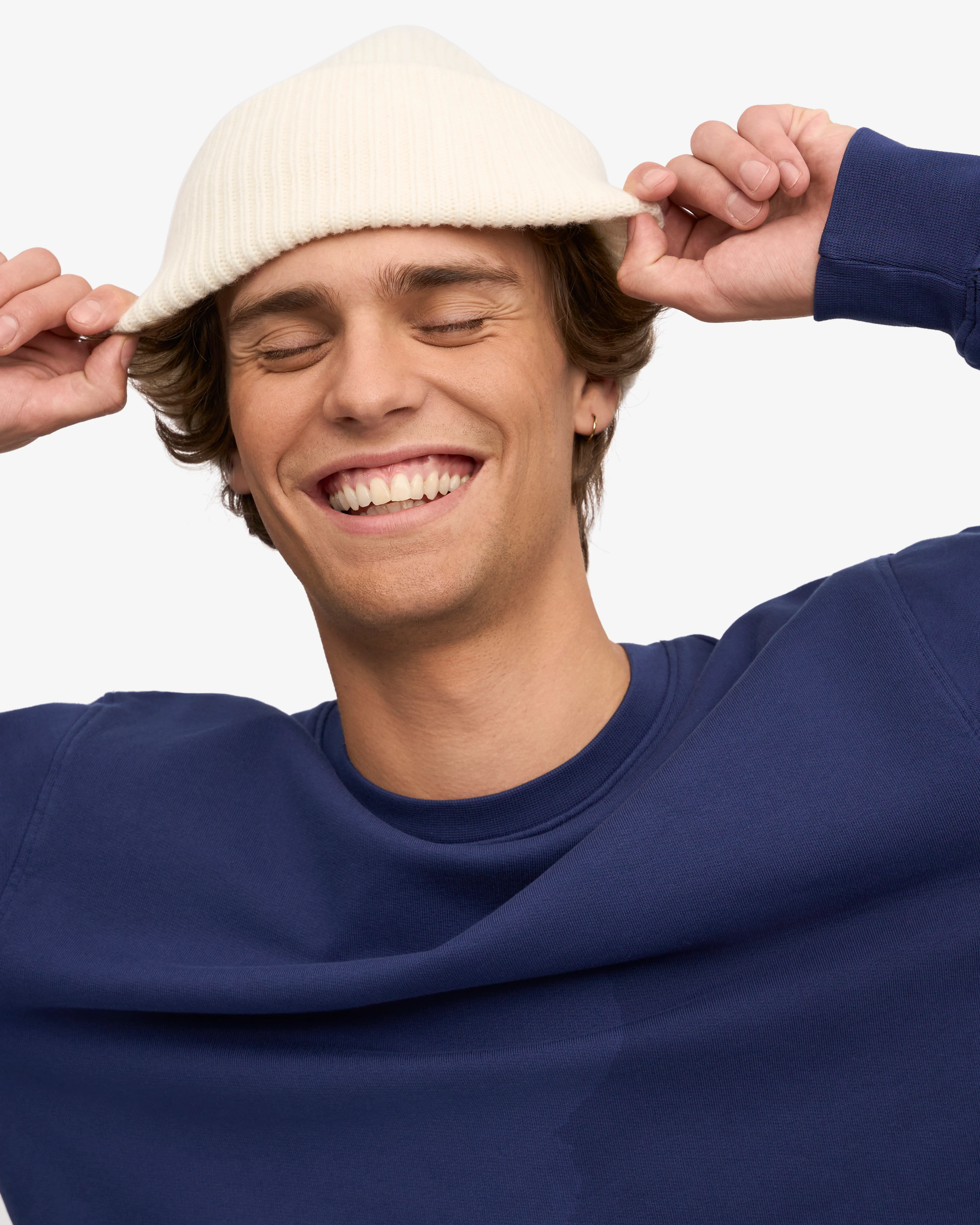 Merino Wool Hat - Optical White