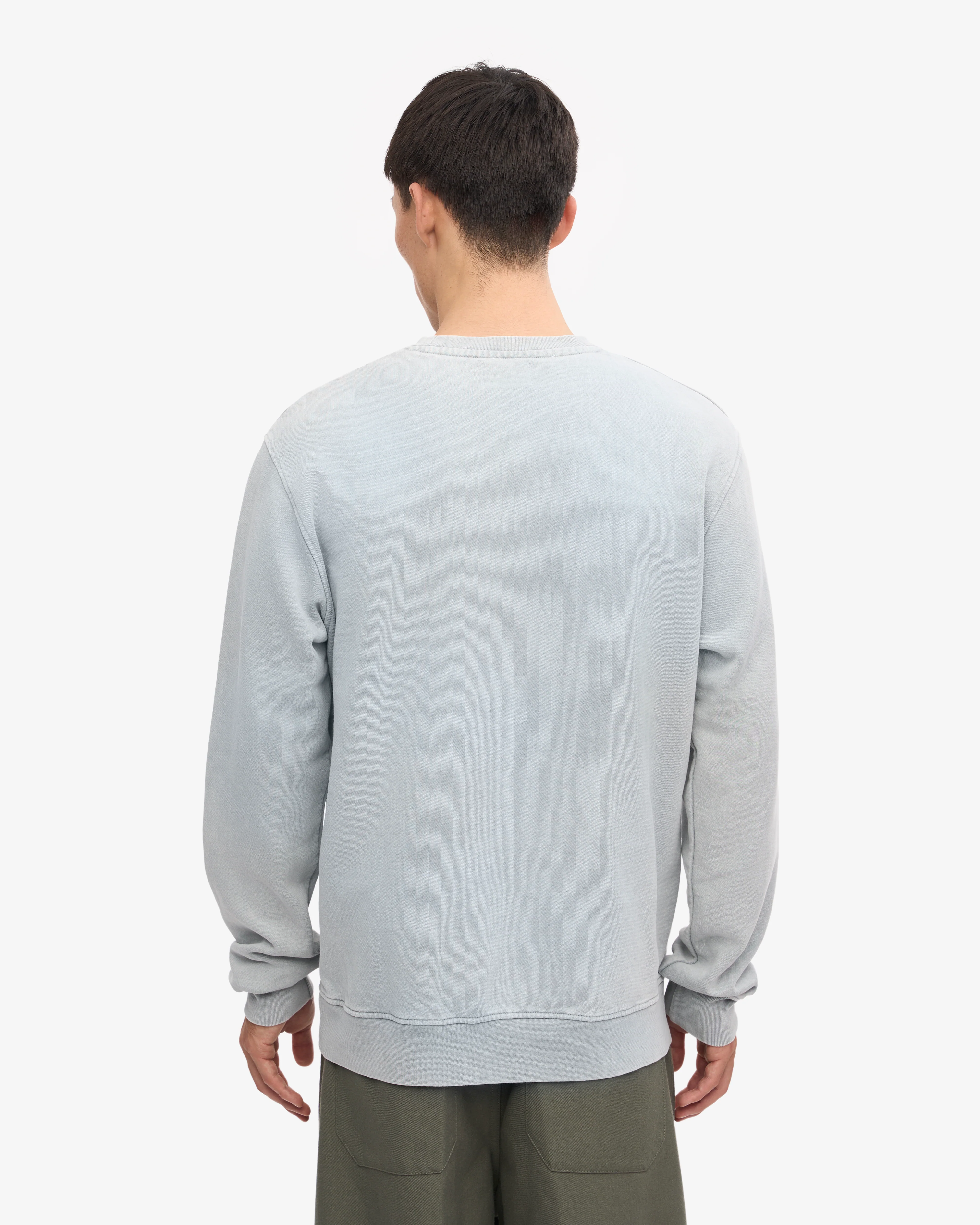 Classic Organic Crew - Faded Grey