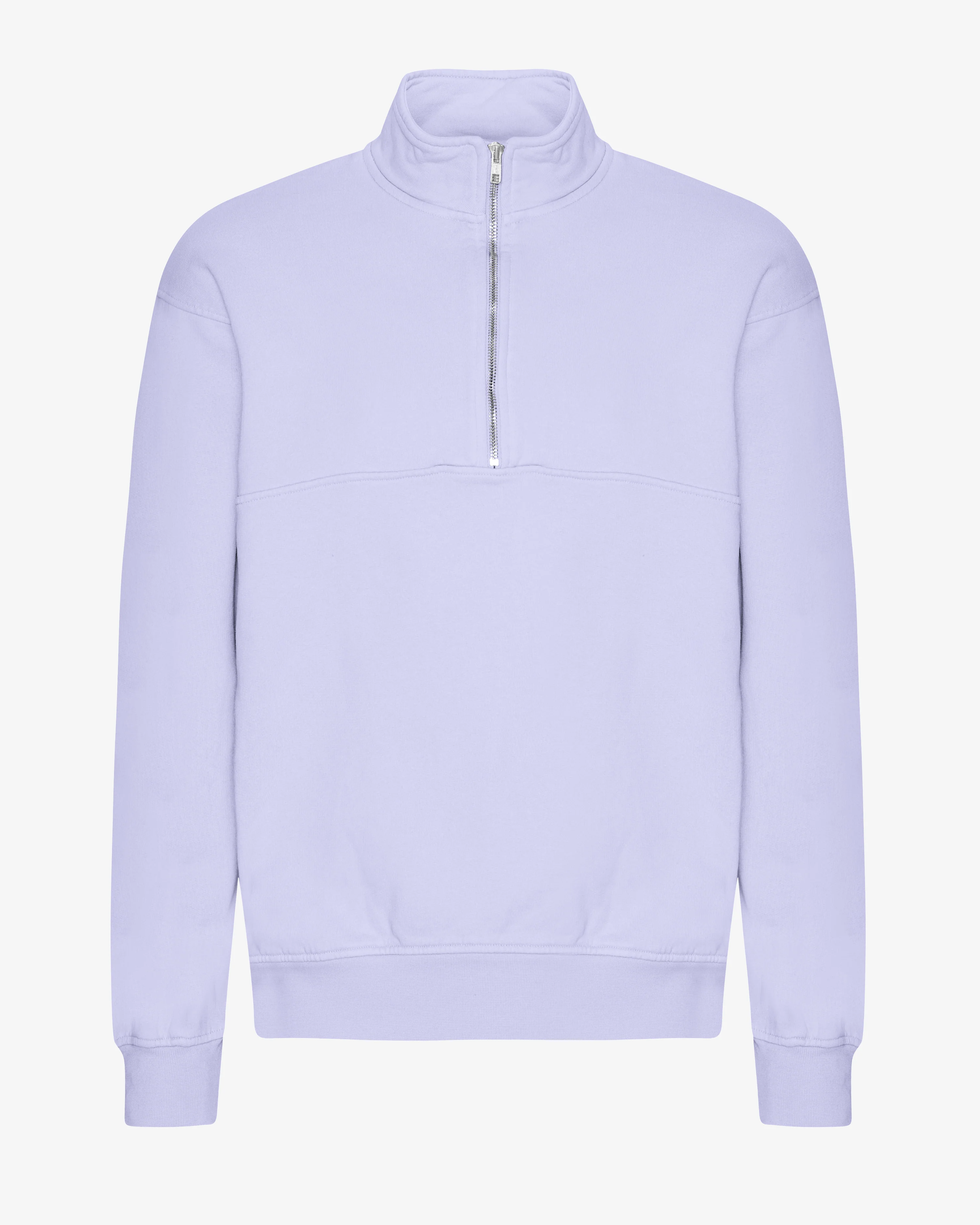 Organic Quarter Zip - Soft Lavender