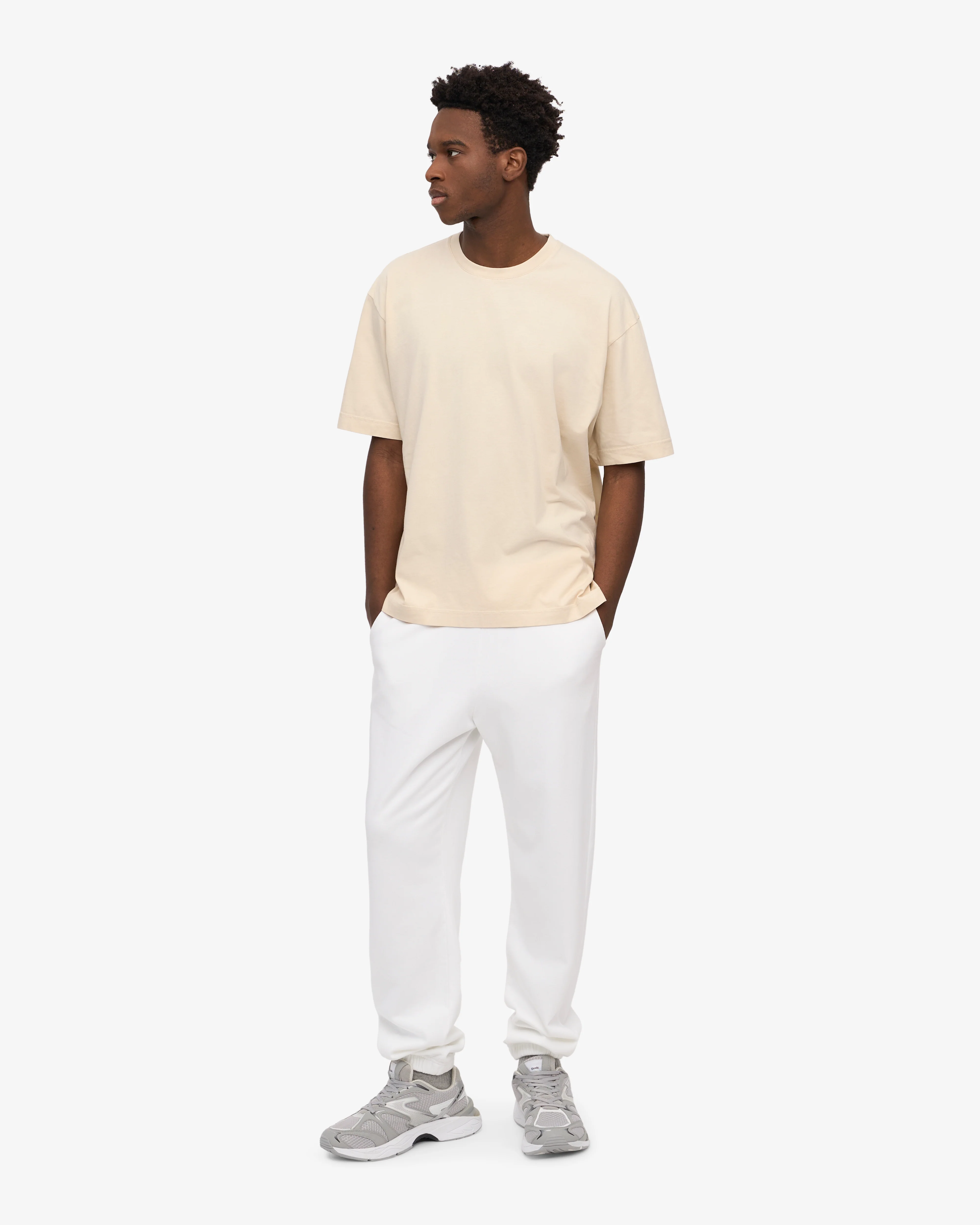 Organic Sweatpants - Optical White