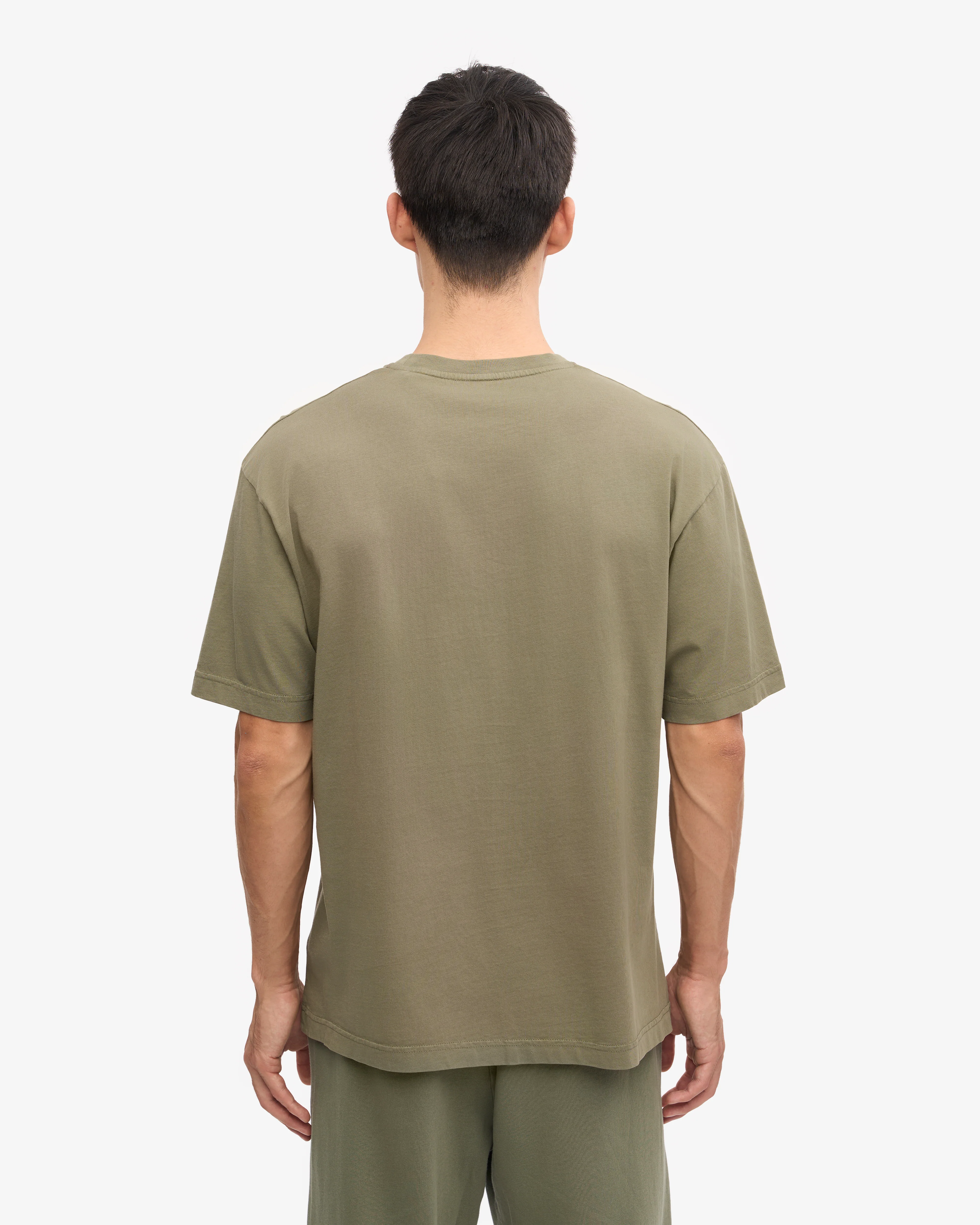 Oversized Organic T-Shirt - Dusty Olive