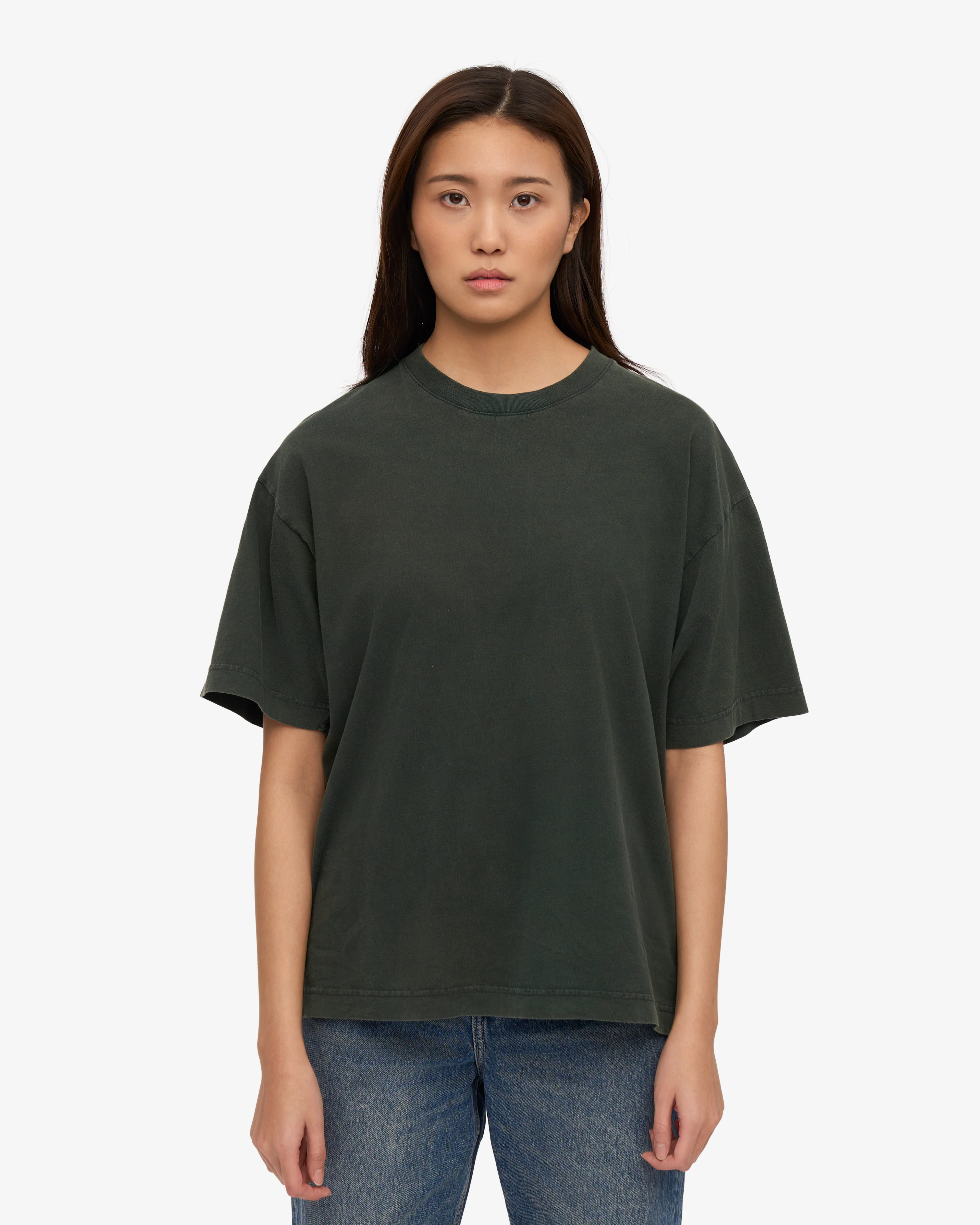 Oversized Organic T-Shirt - Midnight Forest