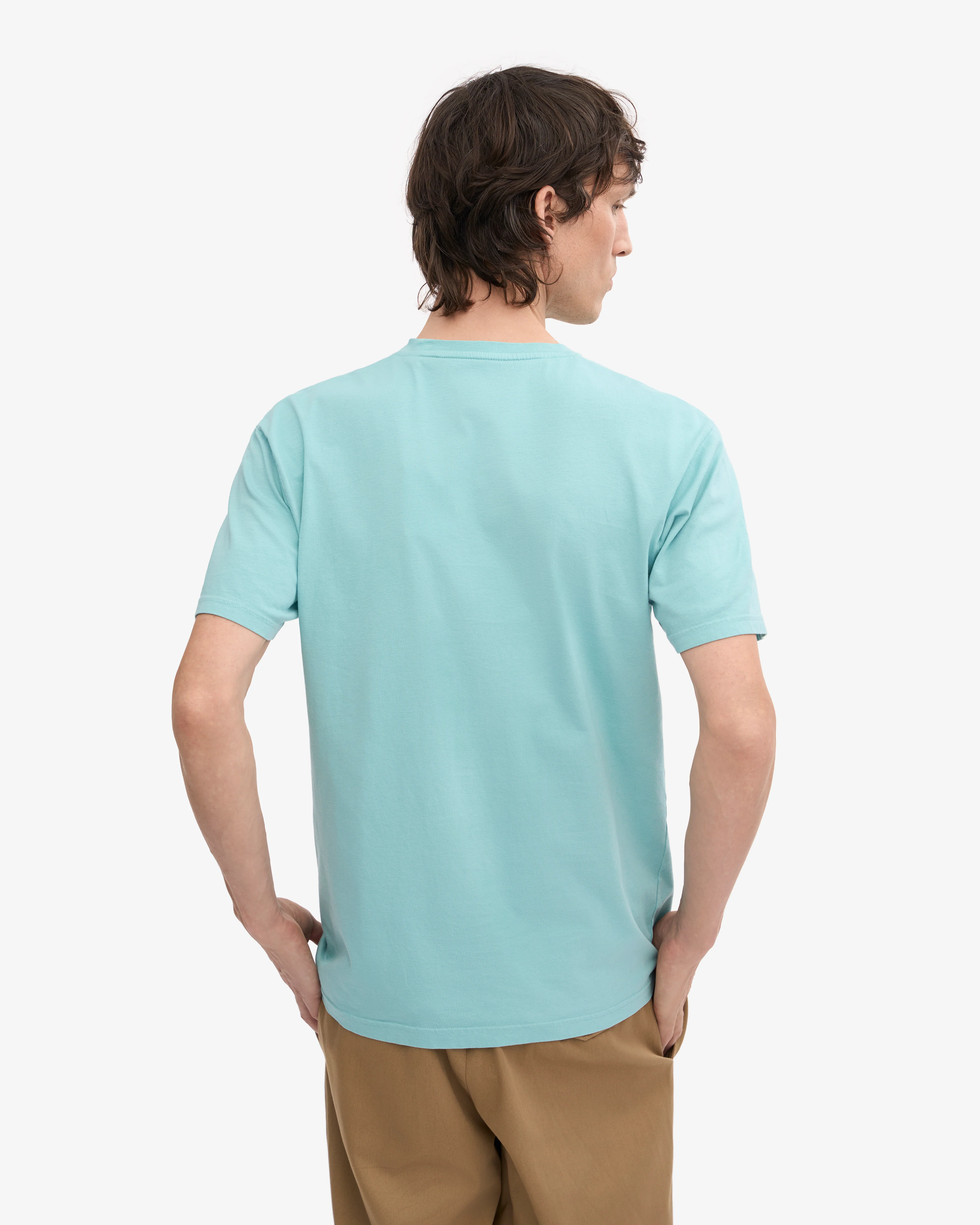 Classic Organic Tee - Teal Blue