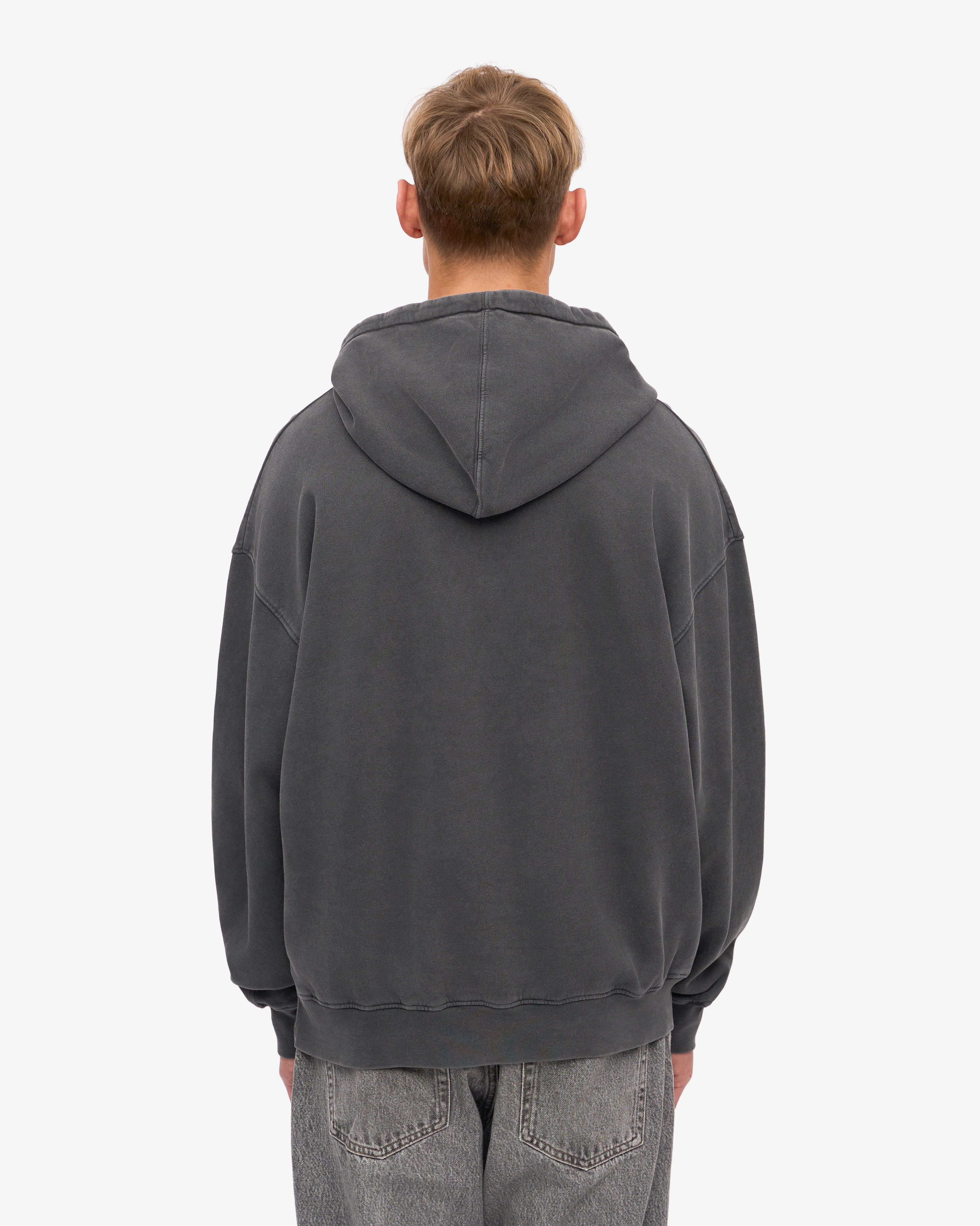 Organic Oversized Hood - Faded Black