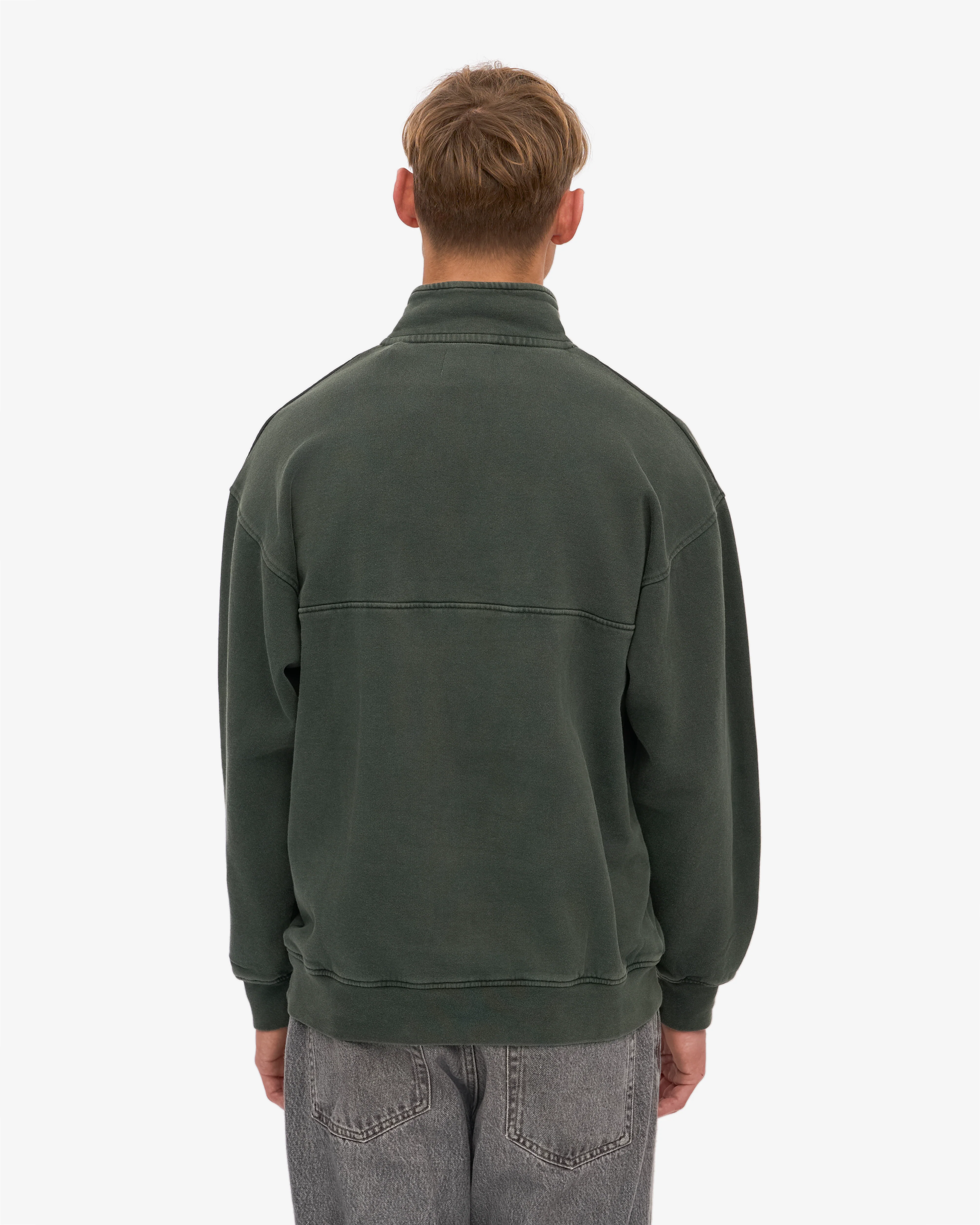 Organic Quarter Zip - Midnight Forest