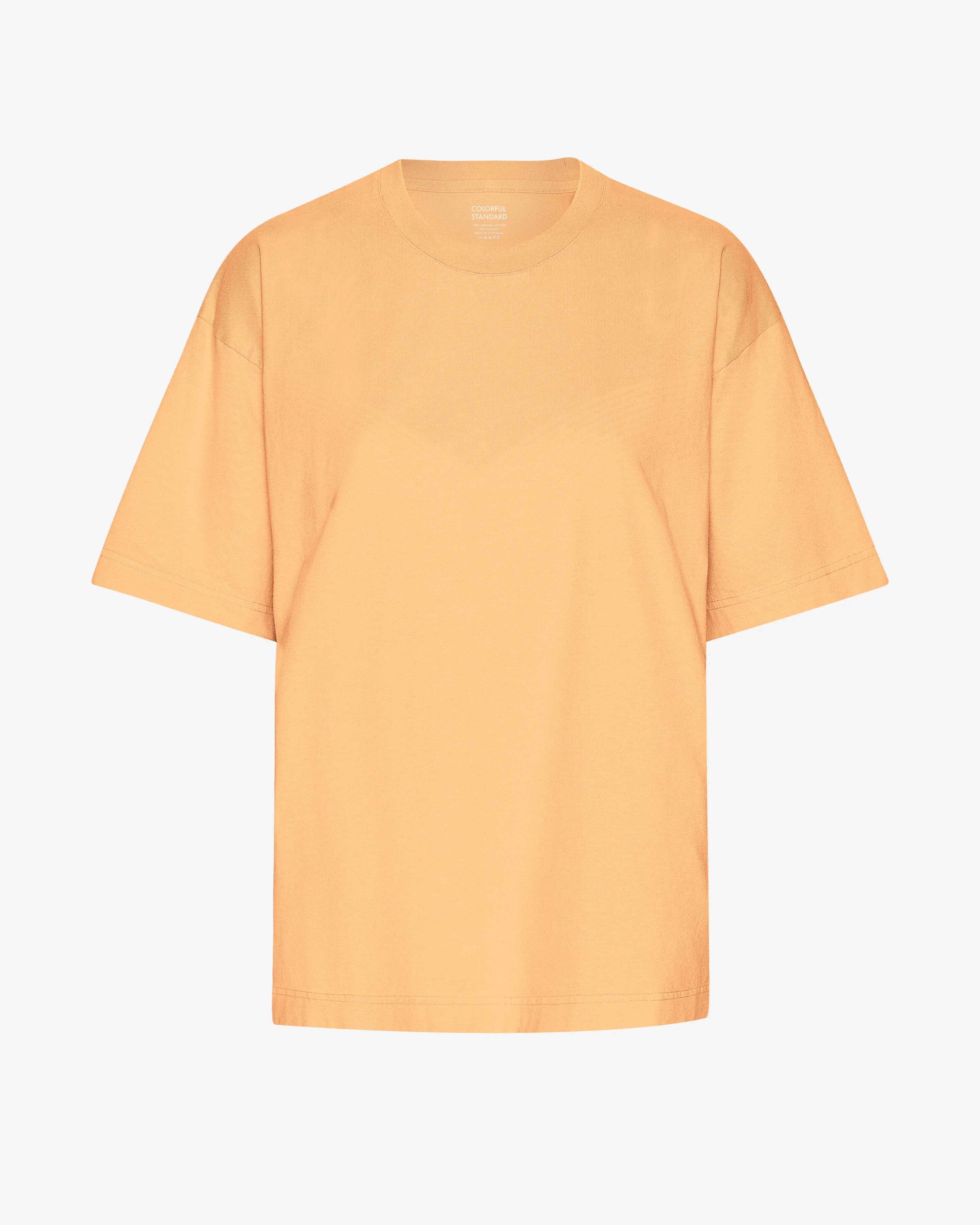 Oversized Organic T-Shirt - Sandstone Orange