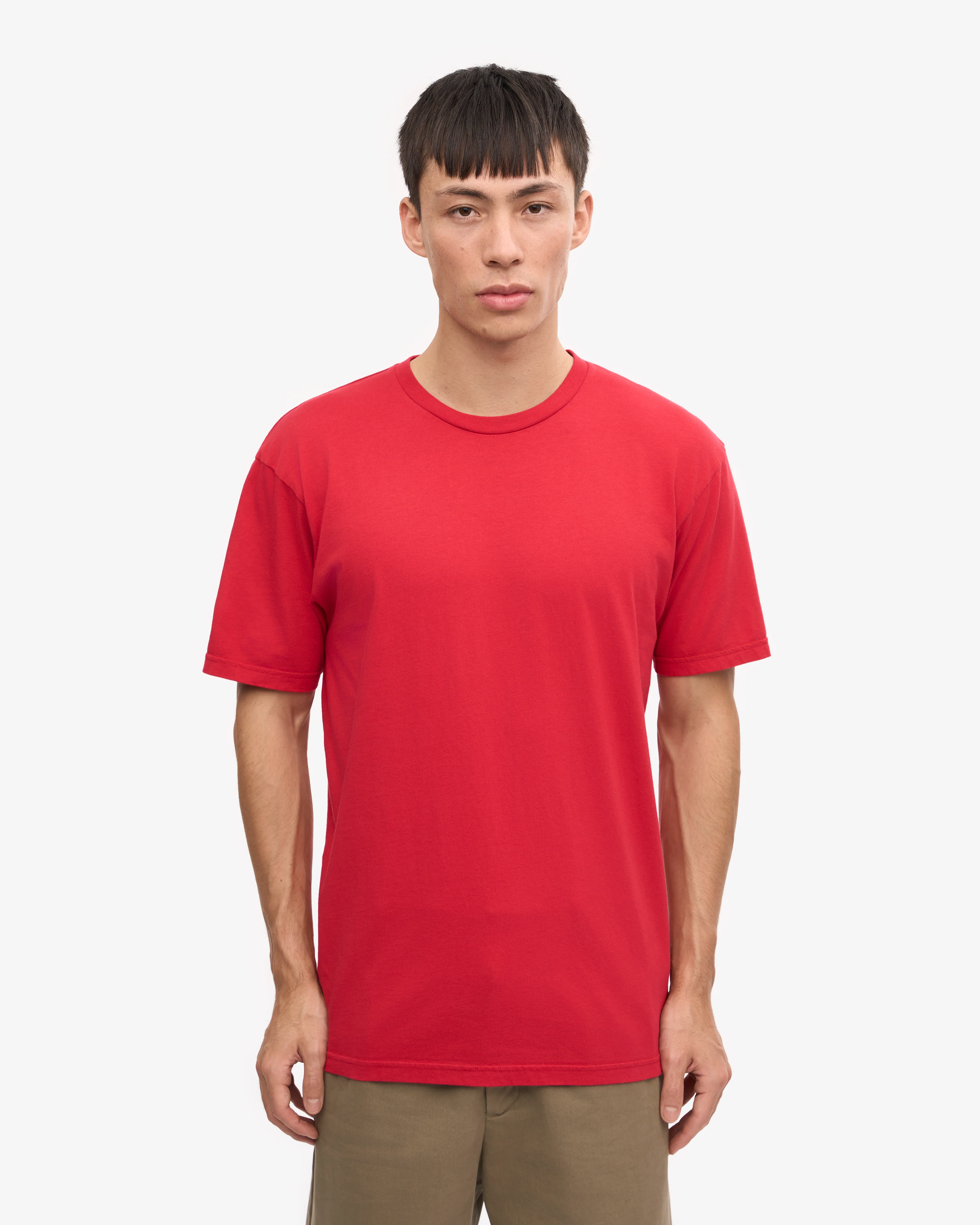 Classic Organic Tee - Scarlet Red