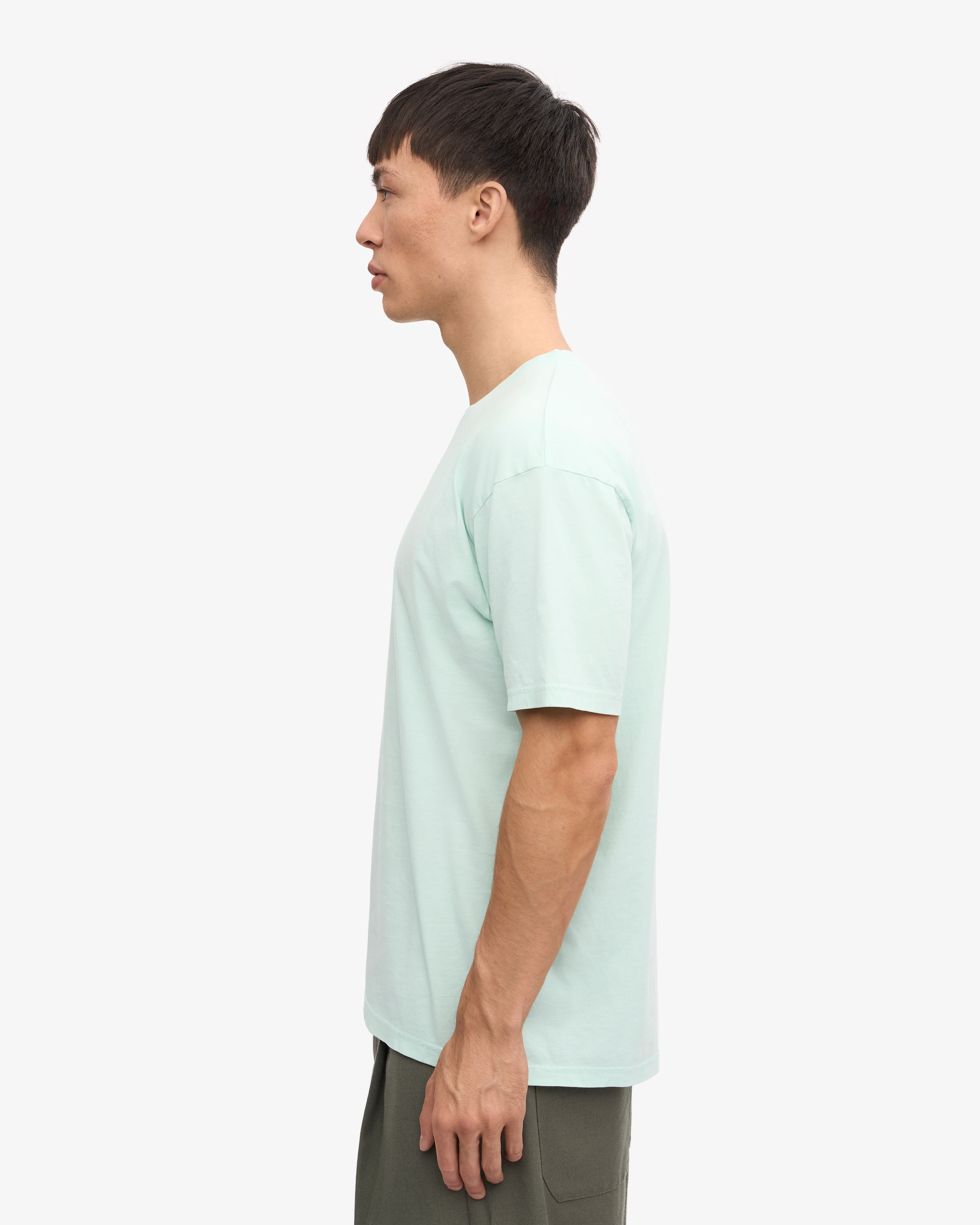 Classic Organic Tee - Light Aqua